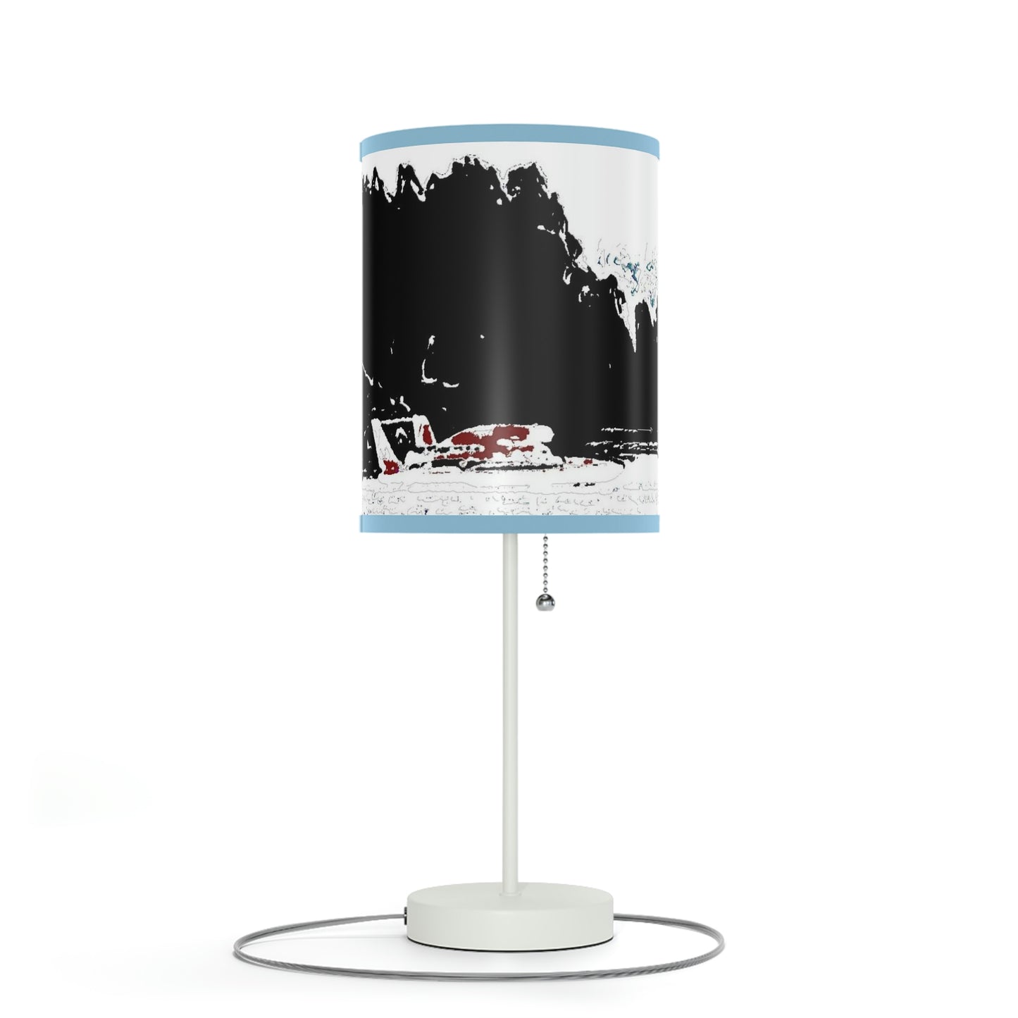 Lamp on a Stand, US|CA plug ... Seattle Columbia Cup On Lake Washington ... "Dave Wilcox Heads For The Win" ... Associate Gift-Photo ... Original Works ...