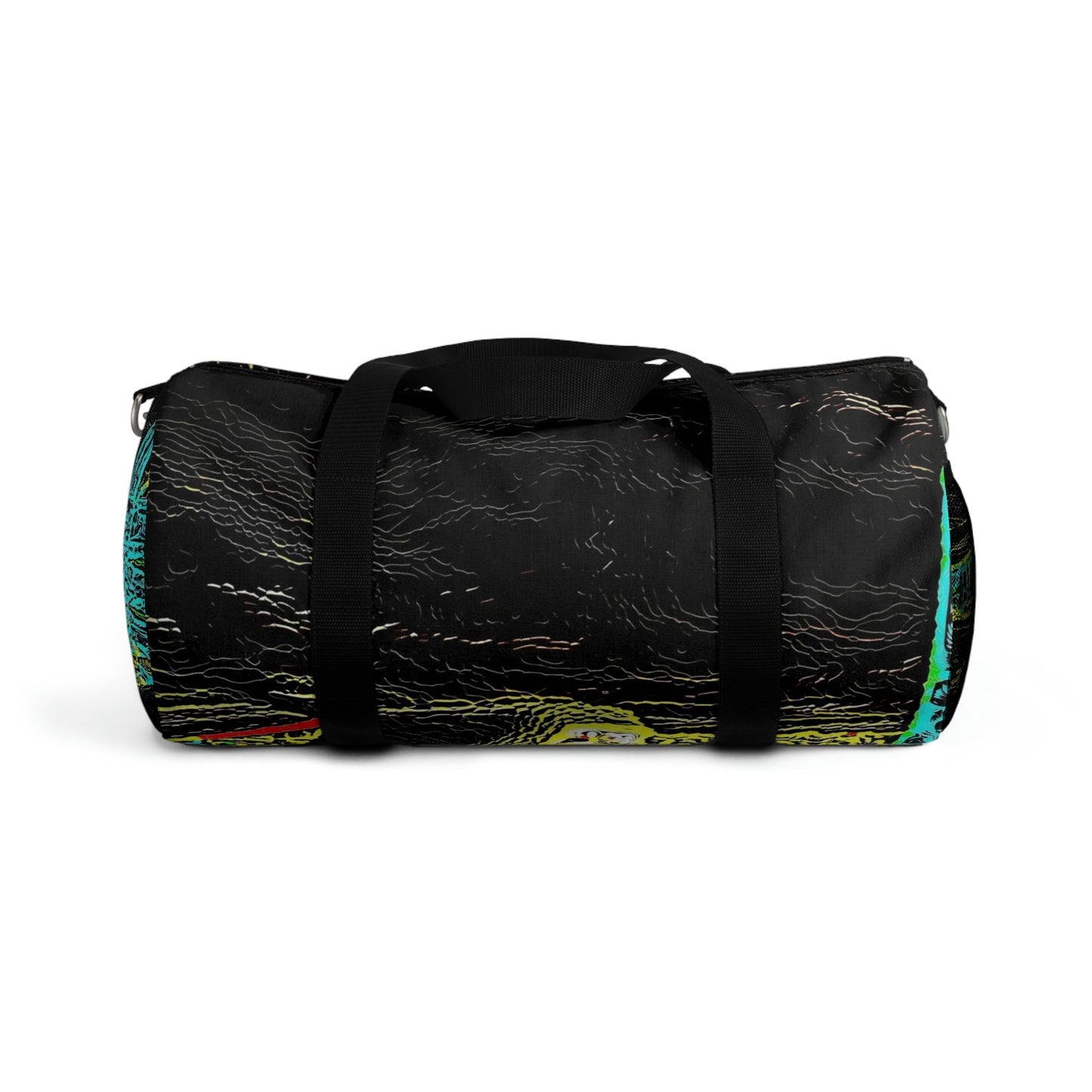 Duffel Bag ...  "Snow Vehicle In Snow Storm At-Rest" ... Circa 12Mar23 ... Central Idaho ... 18-Hours Rendering Time: Original Works ...