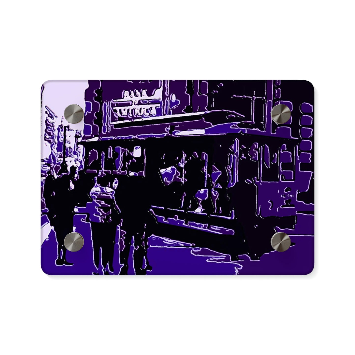 Acrylic Wall Art Panels ... San Francisco ... 'Rice-A-Roni-A-San Francisco Treat' ... "A Cable Car Classic" ... Family Archives: 1973 ... Original Works ...