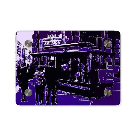 Acrylic Wall Art Panels ... San Francisco ... 'Rice-A-Roni-A-San Francisco Treat' ... "A Cable Car Classic" ... Family Archives: 1973 ... Original Works ...