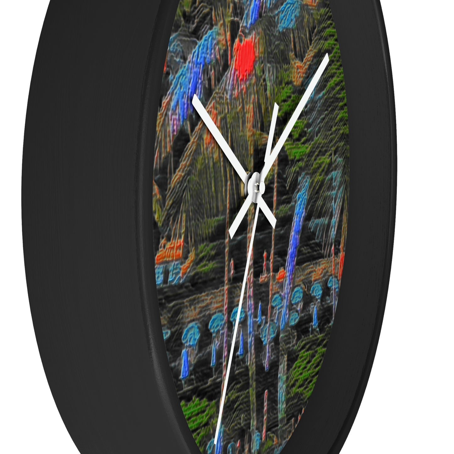 Wall Clock ... "The Royal Hawai'ian: Waikiki Beach_Beach" ... Honolulu, HI ... Ocotber 2014 (Halloween) ... Original Works ...