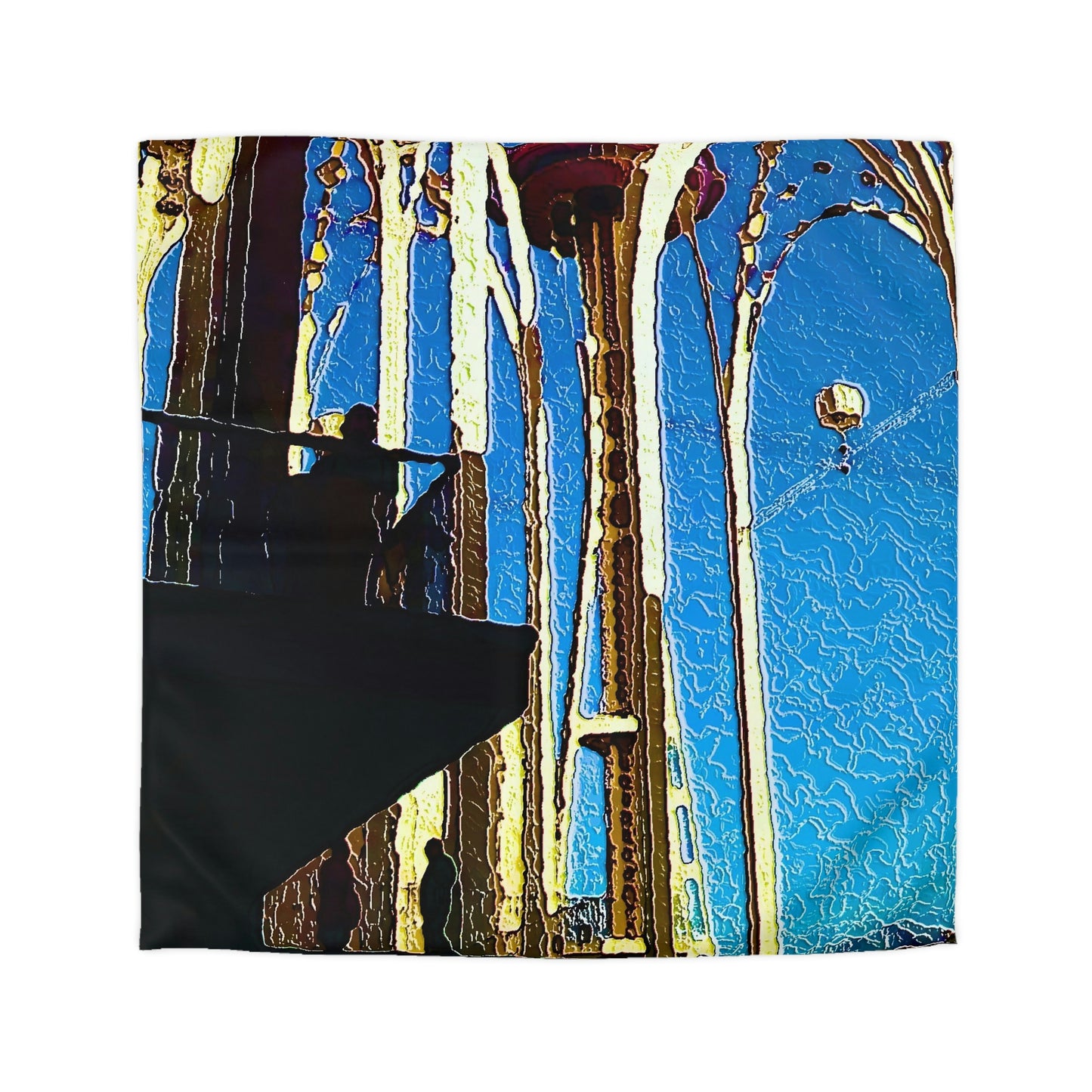 Microfiber Duvet Cover ... "Seattle's World Fair ... 'A Family Favourite' ..." Original Works ...