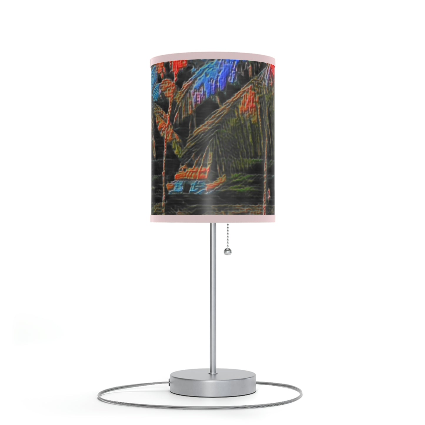 Lamp on a Stand, US|CA plug ... "The Royal Hawai'ian: Waikiki Beach_Beach" ... Honolulu, HI ... Ocotber 2014 (Halloween) ... Original Works ...