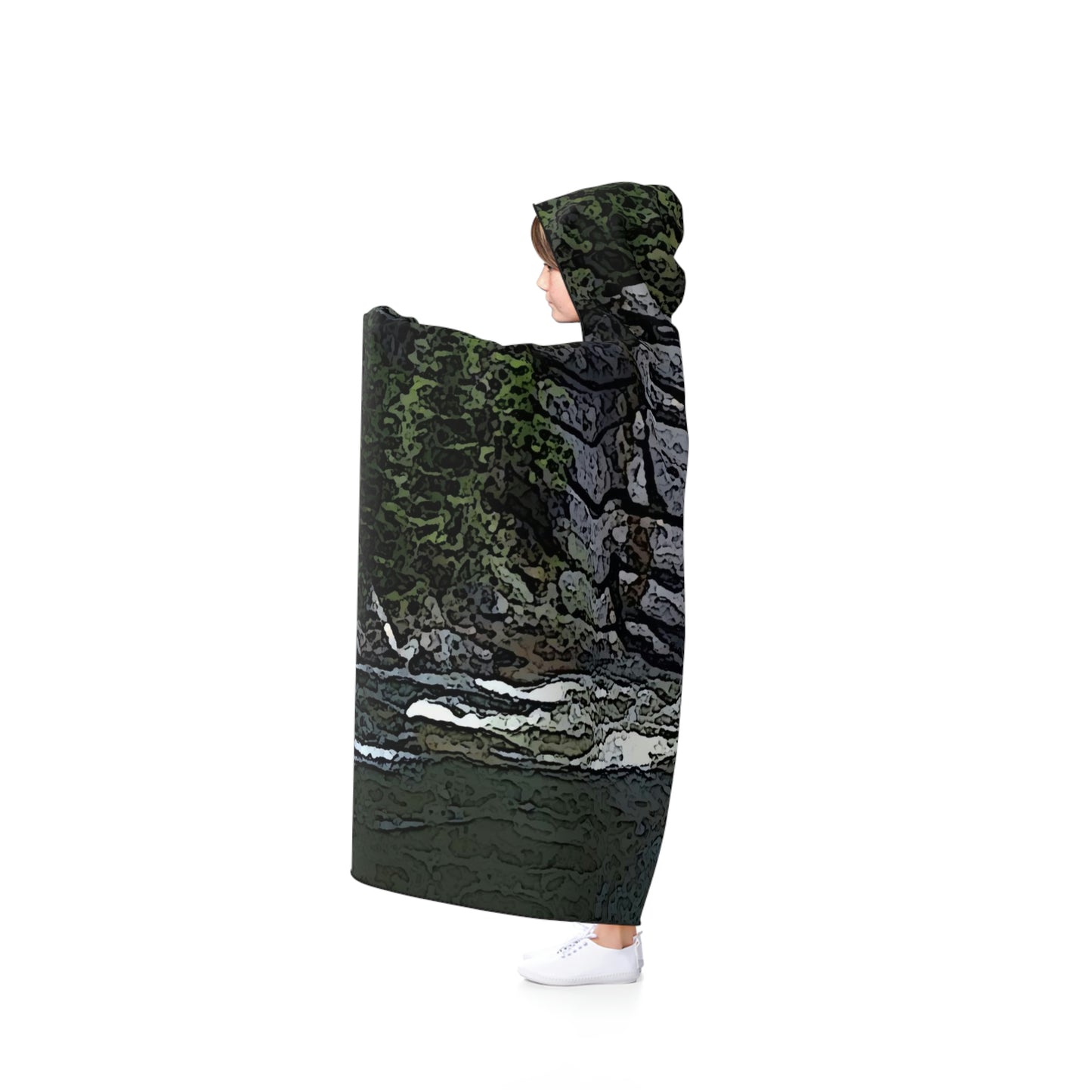 Hooded Blanket ..."I Am Innocent" ... Tricky-Dick Immortalized ... Nixon Rock: Along The River ... Central Idaho, Summer 2020 ... Original Works ...