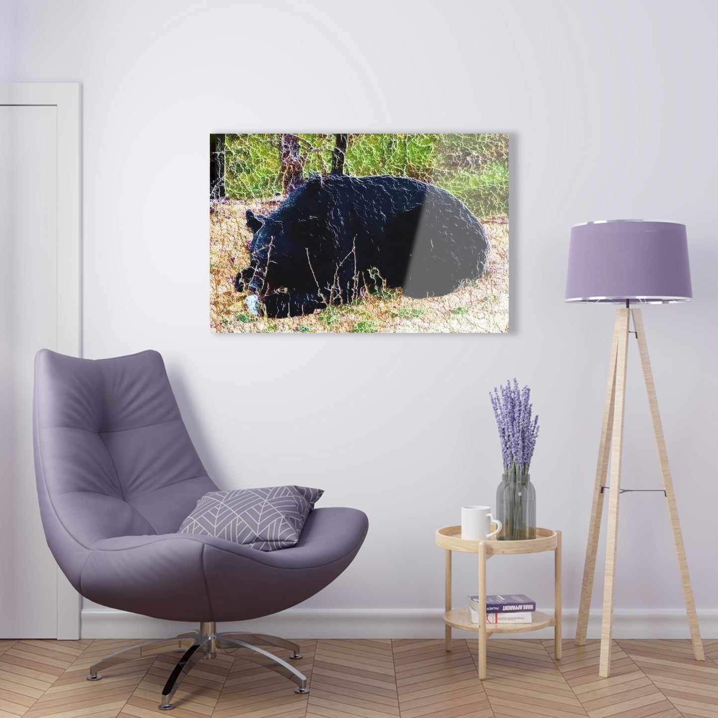 Acrylic Prints ... RCY: "Rhett Creek Yogi ... '500 Lbs Of Autumn Season Hunger' ..."  ... September 2022 ... Central Idaho ... Original Works ...