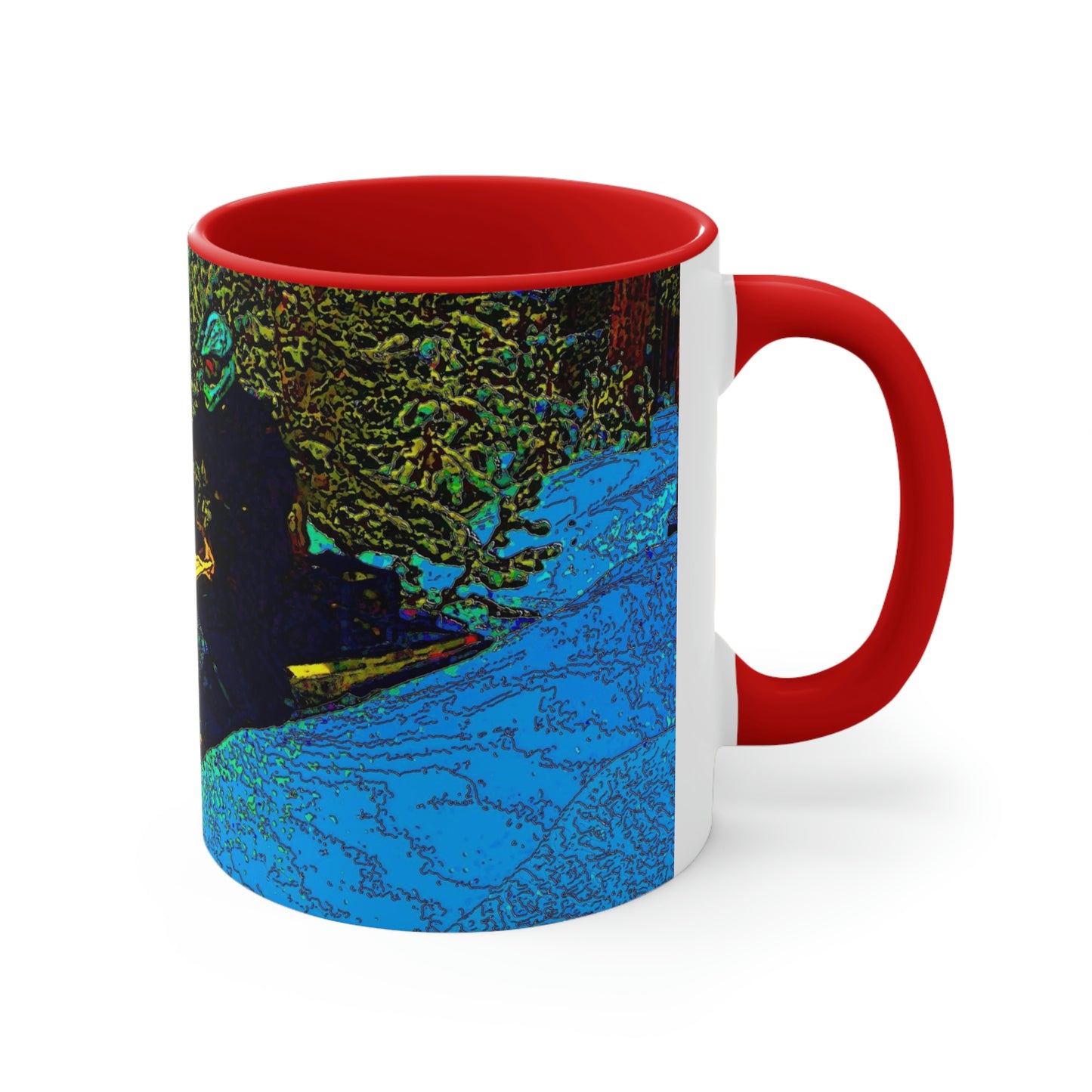 Accent Coffee Mug, 11oz ... Yep ... "Another Day ... Riding Through The Wilderness ... " ... February 2023 ... Original Works ...