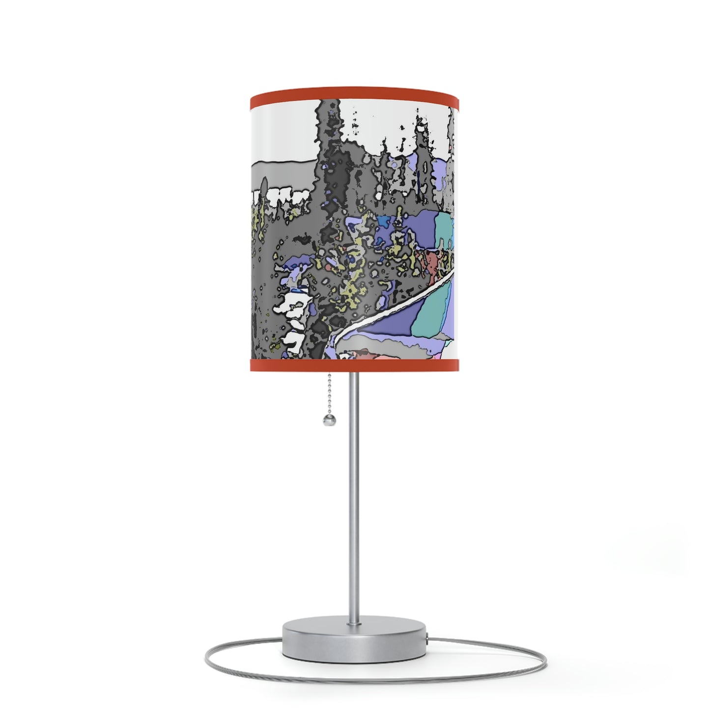 Lamp on a Stand, US|CA plug "A Very Remote Mountain Neighborhood" ... Only Cabins In This Environment ... Cenrtal Idaho ...