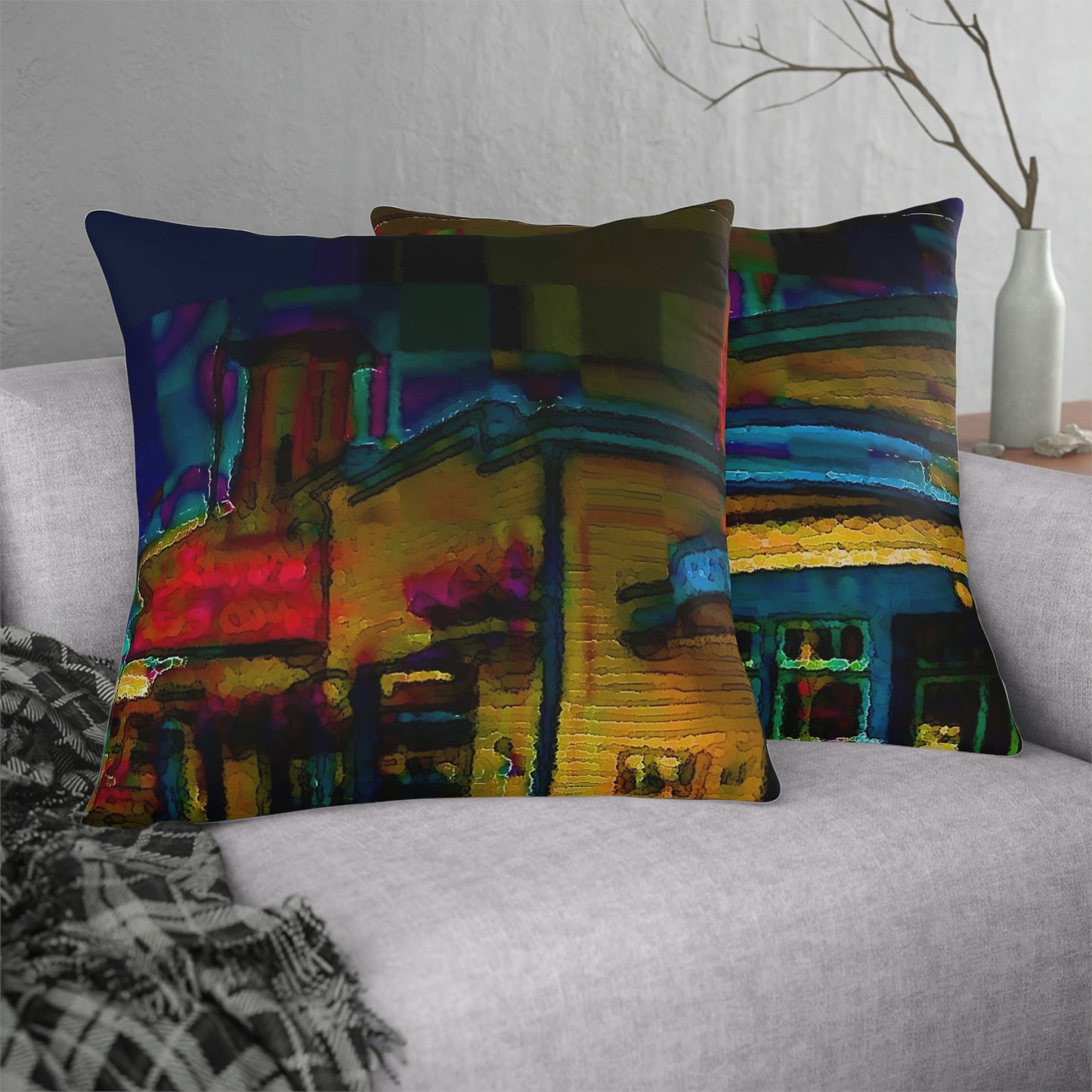 Waterproof Pillows ... In-A-Hurry & Stressed? ... Remember: Keep "Clam" ... Clam_Happy ...  'Ivars: Seattle Waterfront' ... Personal Archives ... Original Works ...