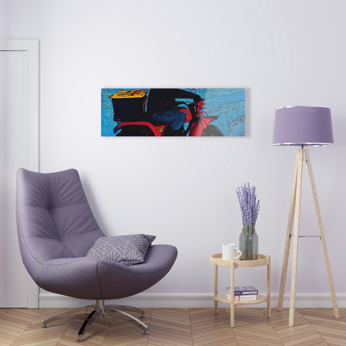 Acrylic Prints ... There's 2-Wheelin ... There's 4-Wheelin ... 'And-Of-Course' ... "There's 3-Wheelin-In-The-Snow" ...  Original Works ...