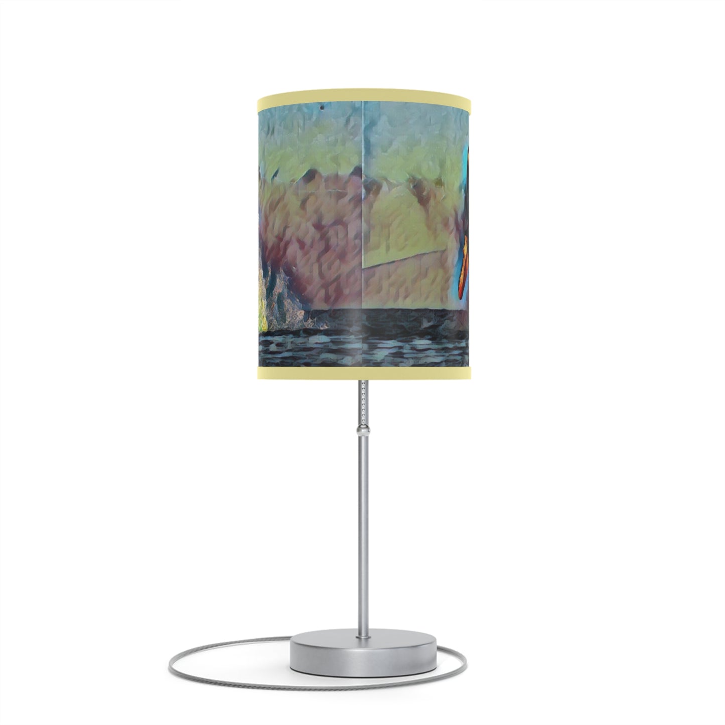 Lamp on a Stand, US|CA plug ... An Extraordinary Humpback Breach ... 'With Explosive Energy' ... Family Archives (KPH) ... Circa: 21st Century. Maui, HI ... Original Works ...