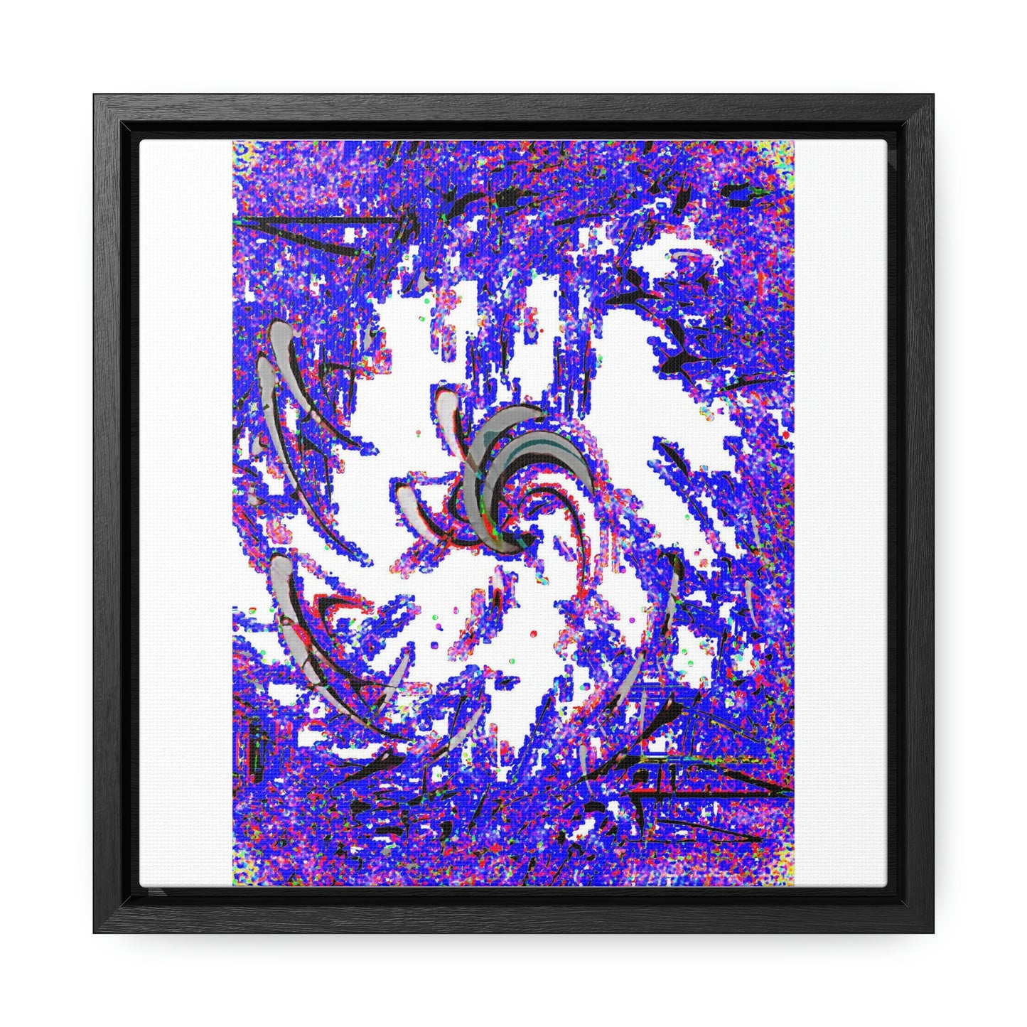 Gallery Canvas Wraps, Square Frame ... "Waning Moon" ... Central Idaho ... October 2022 ... Rendering Time: 22 Hours ... Original Works ...
