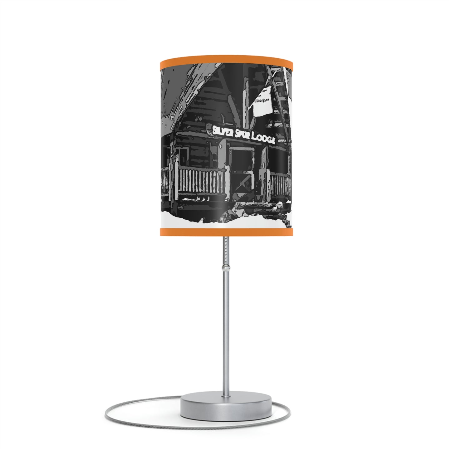 Lamp on a Stand, US|CA plug ... A Beautiful Lodge & Back-Country Outfitter In A Mountain Town ... 'Dixie, Idaho, November 2022' ... Original Works ...