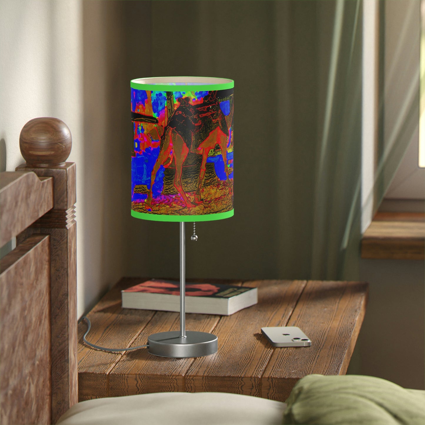 Lamp on a Stand, US|CA plug ... "Truckin'-Up-To-Buffalo ... 'Oops - Wrong Country' ... Truckin'-Up-To-New Delll -'E' ... " ... (Delhi, India) ... 5July2007. Original Works ...