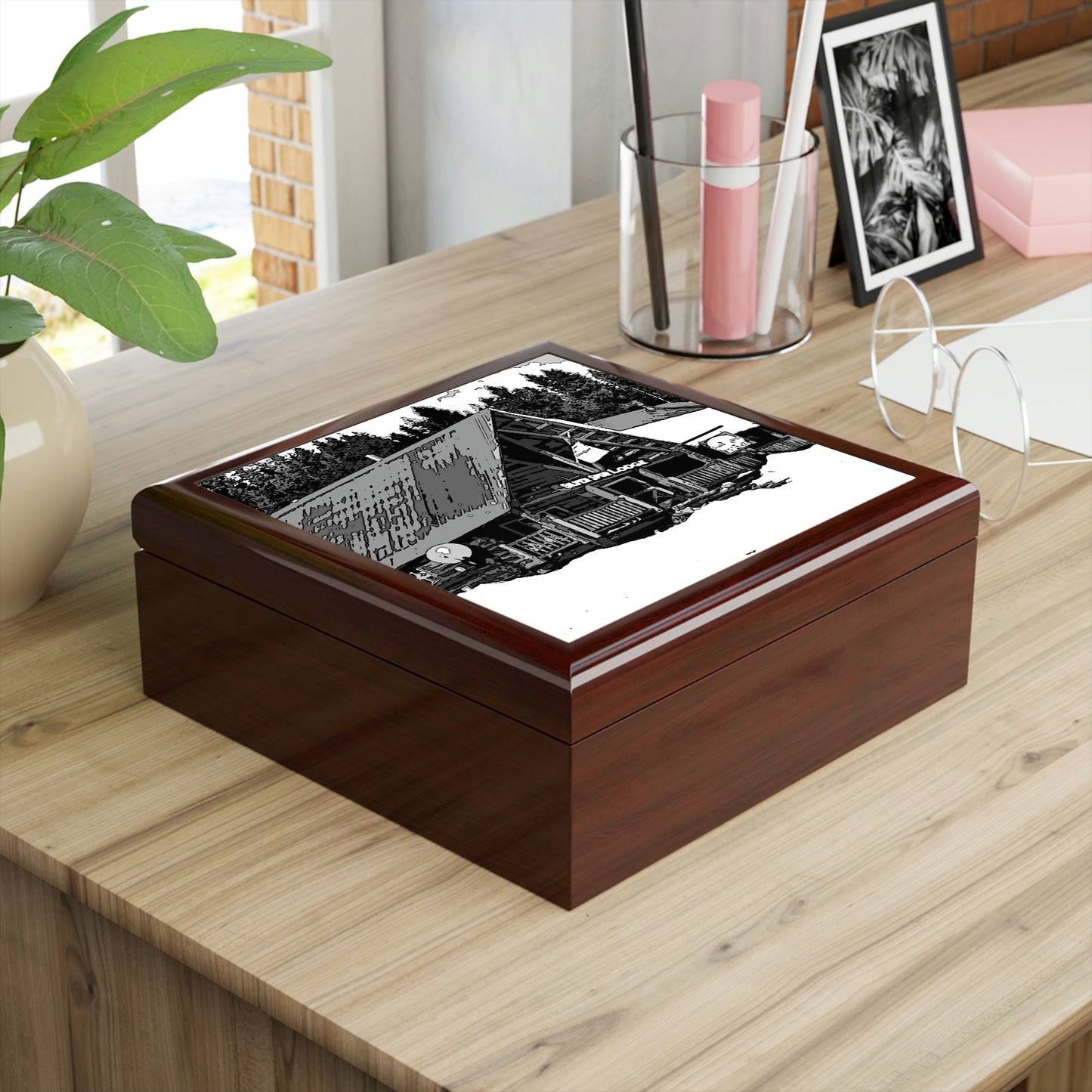 Jewelry Box ... A Beautiful Lodge & Back-Country Outfitter In A Mountain Town ... 'Dixie, Idaho, November 2022' ... Original Works ...