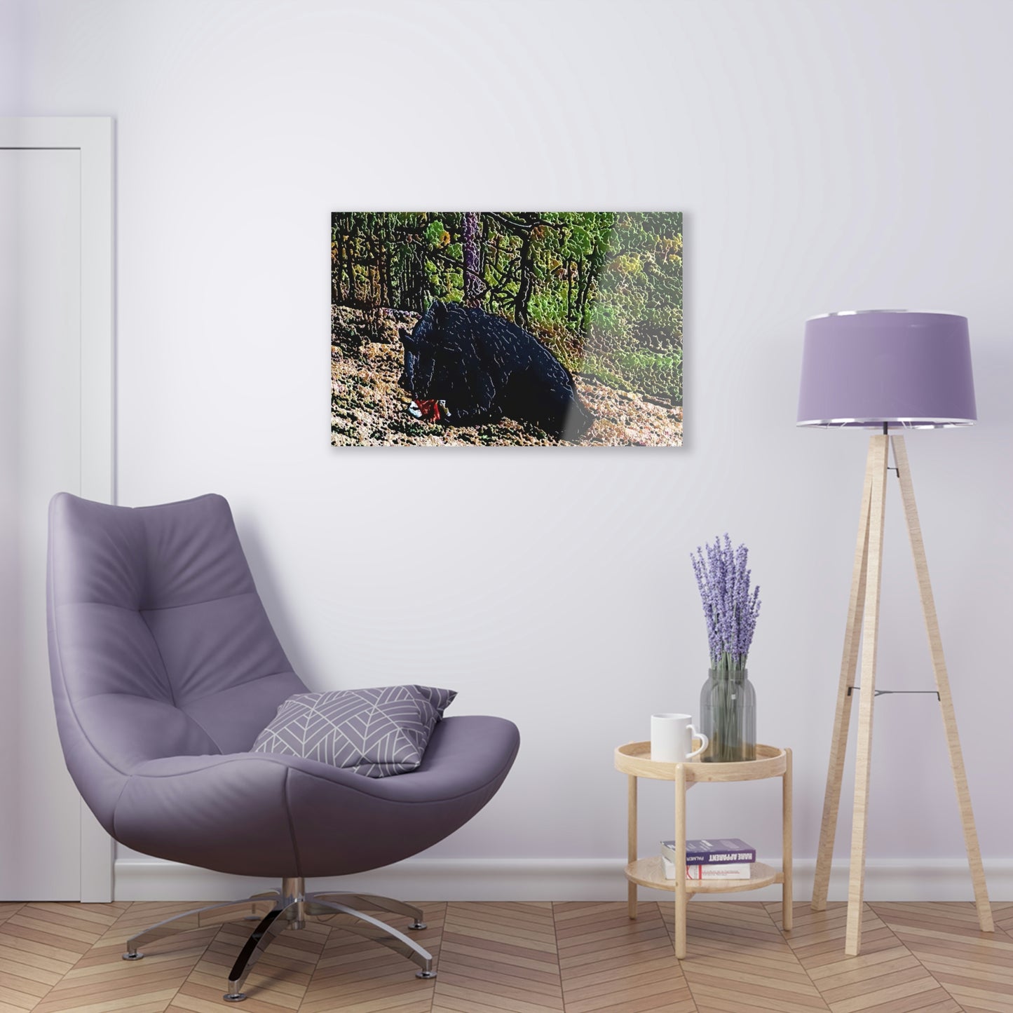 Acrylic Prints ... RCY: "Rhett Creek Yogi ... '500 Lbs Of Autumn Season Hunger' ..."  ... September 2022 ... Central Idaho ... Original Works ...