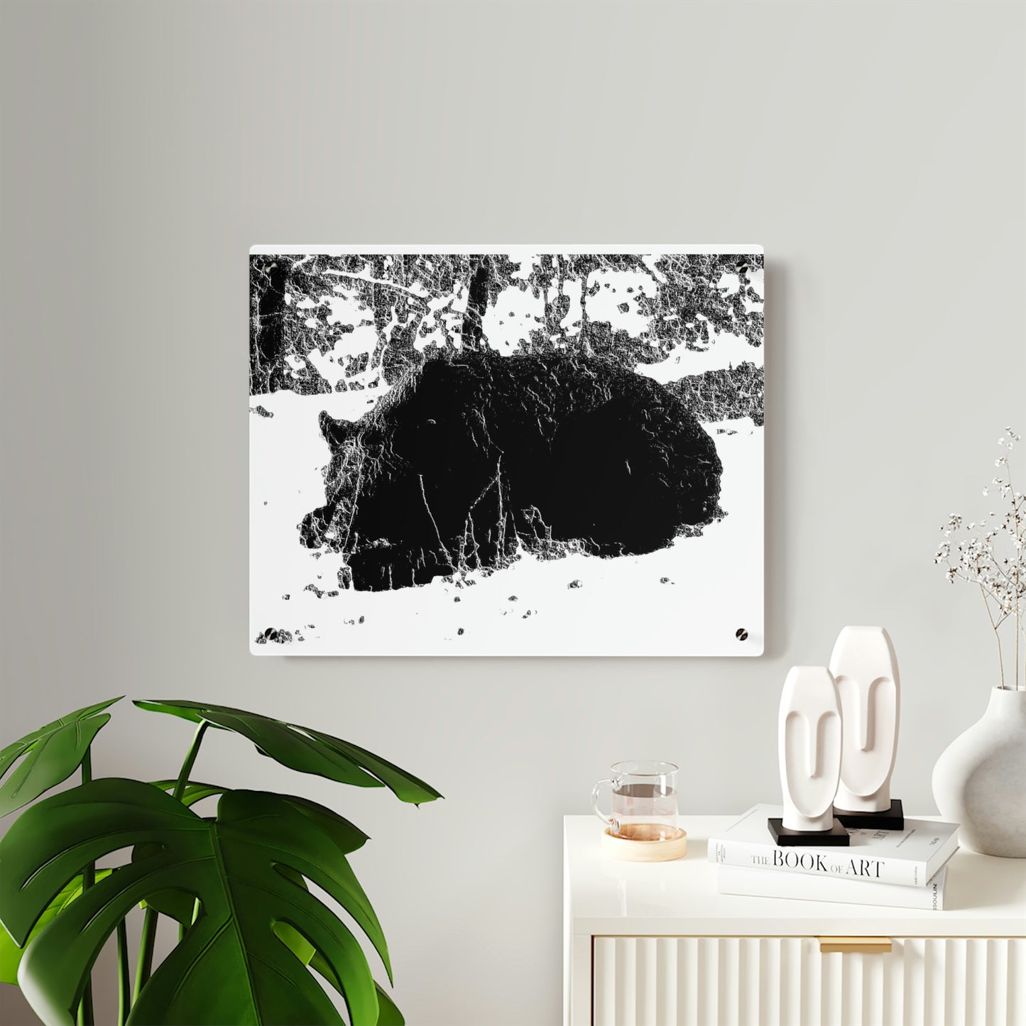 Acrylic Wall Art Panels ... RCY: "Rhett Creek Yogi ... '500 Lbs Of Autumn Season Hunger' ..."  ... September 2022 ... Central Idaho ... Original Works ...