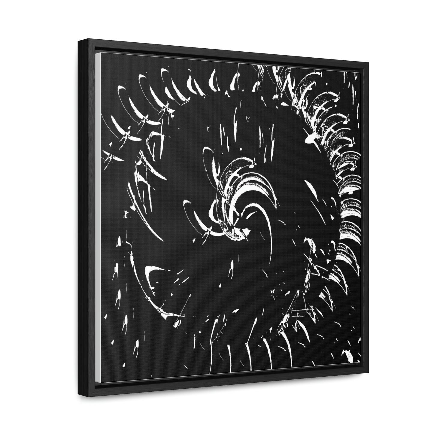 Gallery Canvas Wraps, Square Frame ... "Waning Moon" ... Central Idaho ... October 2022 ... Rendering Time: 22 Hours ... Original Works ...