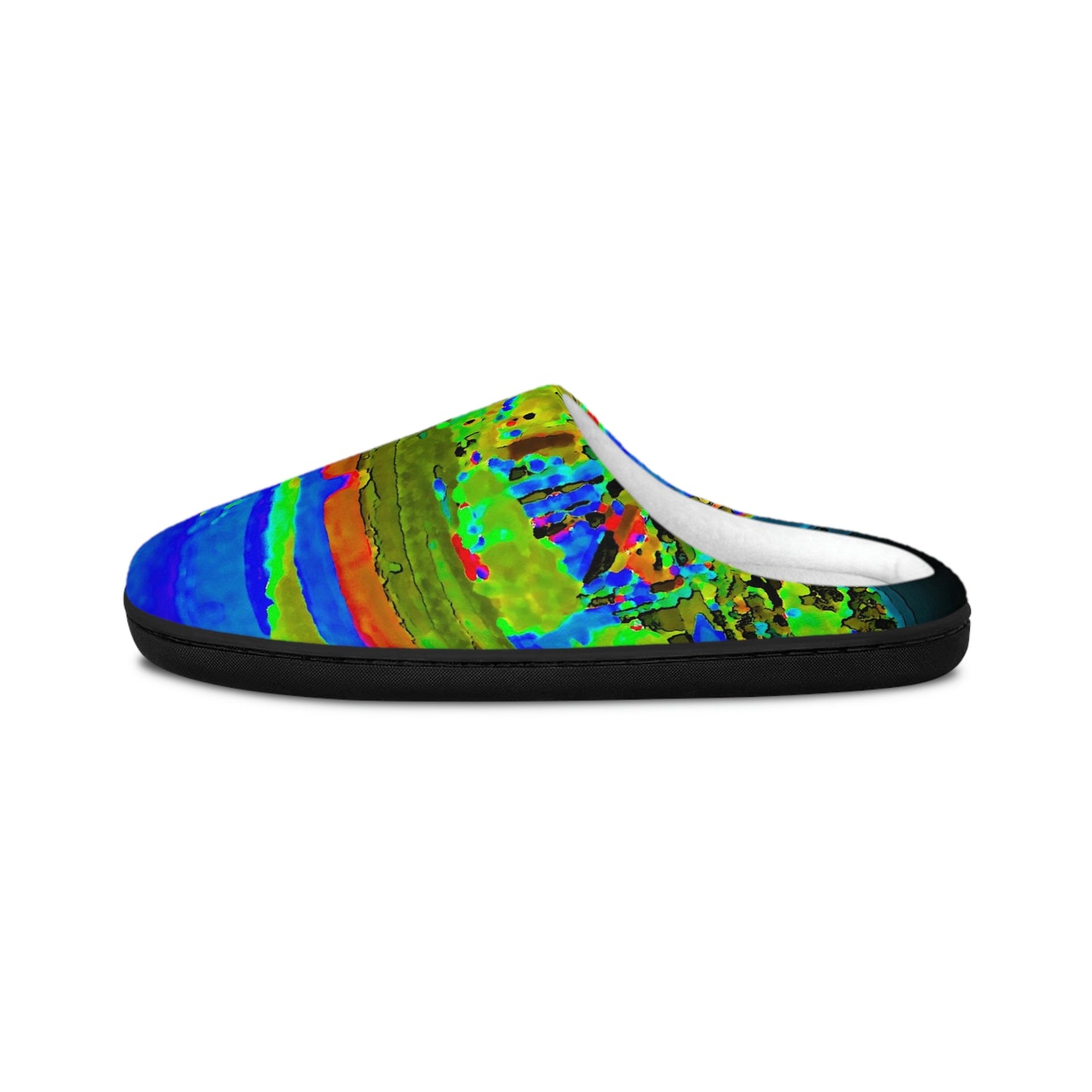 Men's Indoor Slippers ..."Lombard Street San Francisco, CA, USA" ... Family Archives 1970's ... Original Works ...