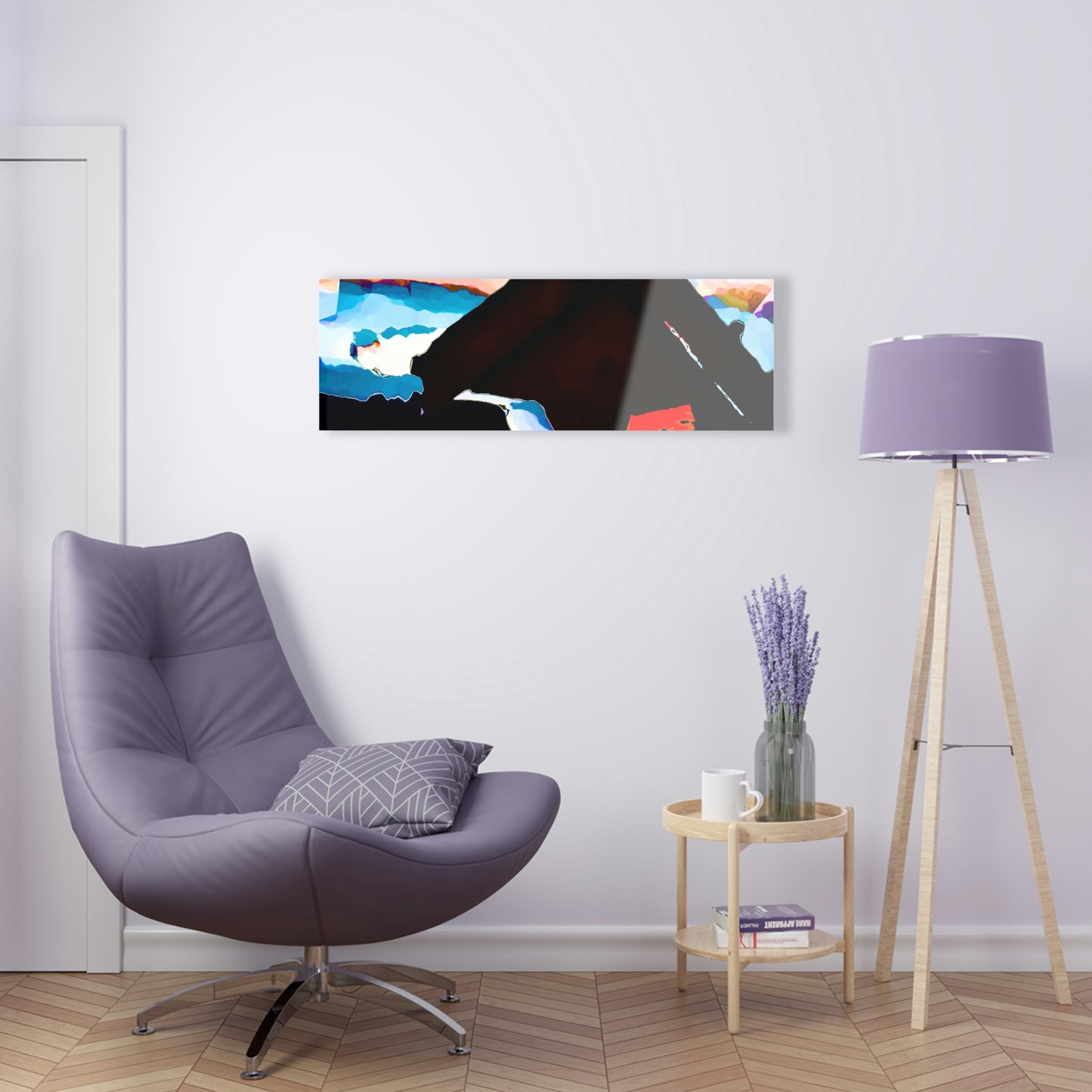 Acrylic Prints ... After An Intense Snow Storm ... 'Digging Out' ... A Vehicle & Cabin "In The Mountains" ... March 2023 ... Original Works ...