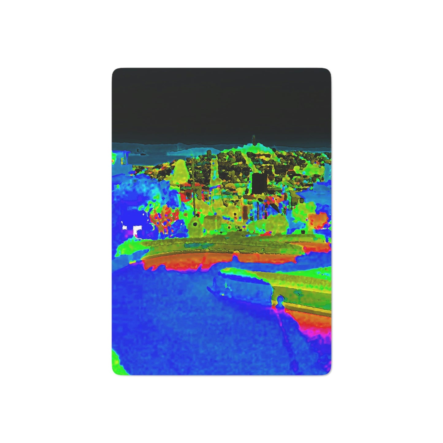 Custom Poker Cards ... "Lombard Street San Francisco, CA, USA" ... Family Archives 1970's ... Original Works ...