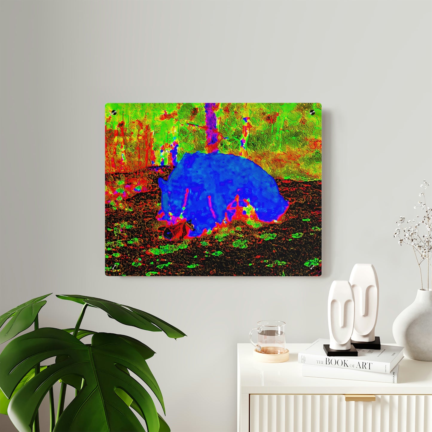 Acrylic Wall Art Panels ... RCY: "Rhett Creek Yogi ... '500 Lbs Of Autumn Season Hunger' ..."  ... September 2022 ... Central Idaho ... Original Works ...