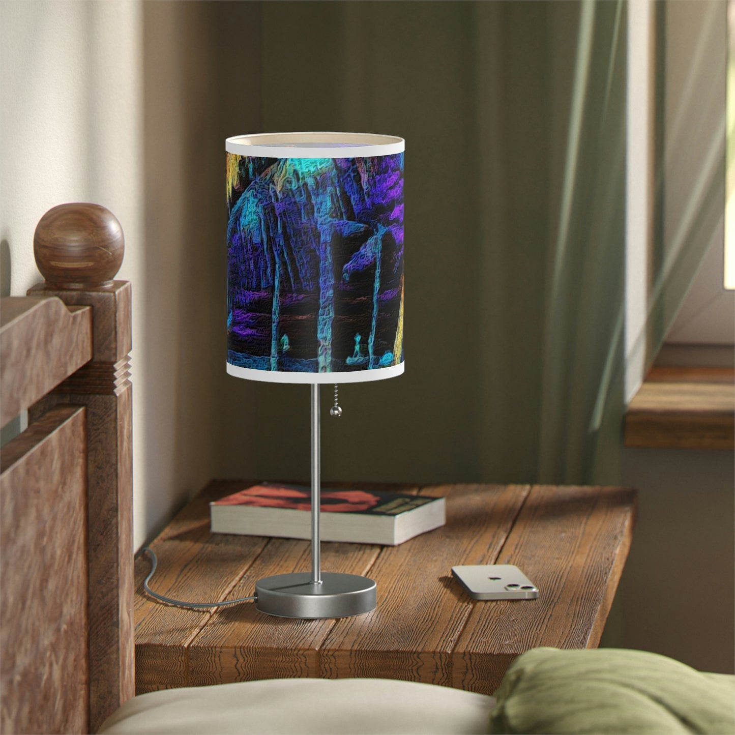 Lamp on a Stand, US|CA plug ... "The Royal Hawai'ian: Waikiki Beach_Beach" ... Honolulu, HI ... Ocotber 2014 (Halloween) ... Original Works ...