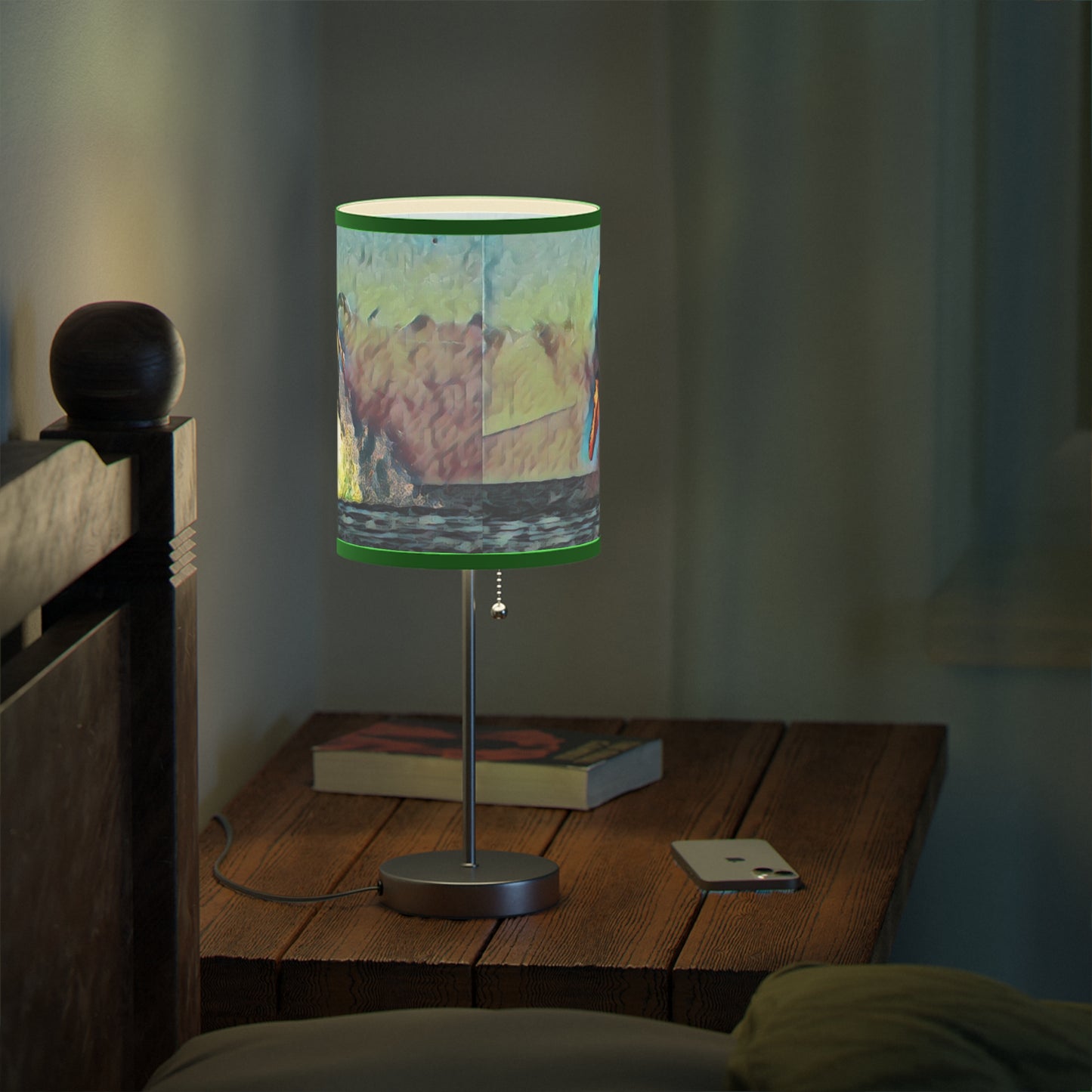 Lamp on a Stand, US|CA plug ... An Extraordinary Humpback Breach ... 'With Explosive Energy' ... Family Archives (KPH) ... Circa: 21st Century. Maui, HI ... Original Works ...
