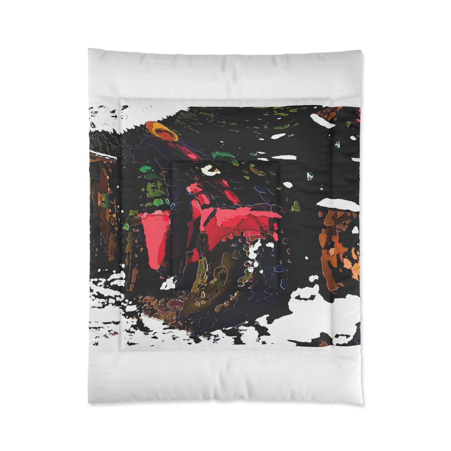 Comforter ... Snow ... Fractals ... Three-Wheeler-Speed ... & "Warmth!" ...