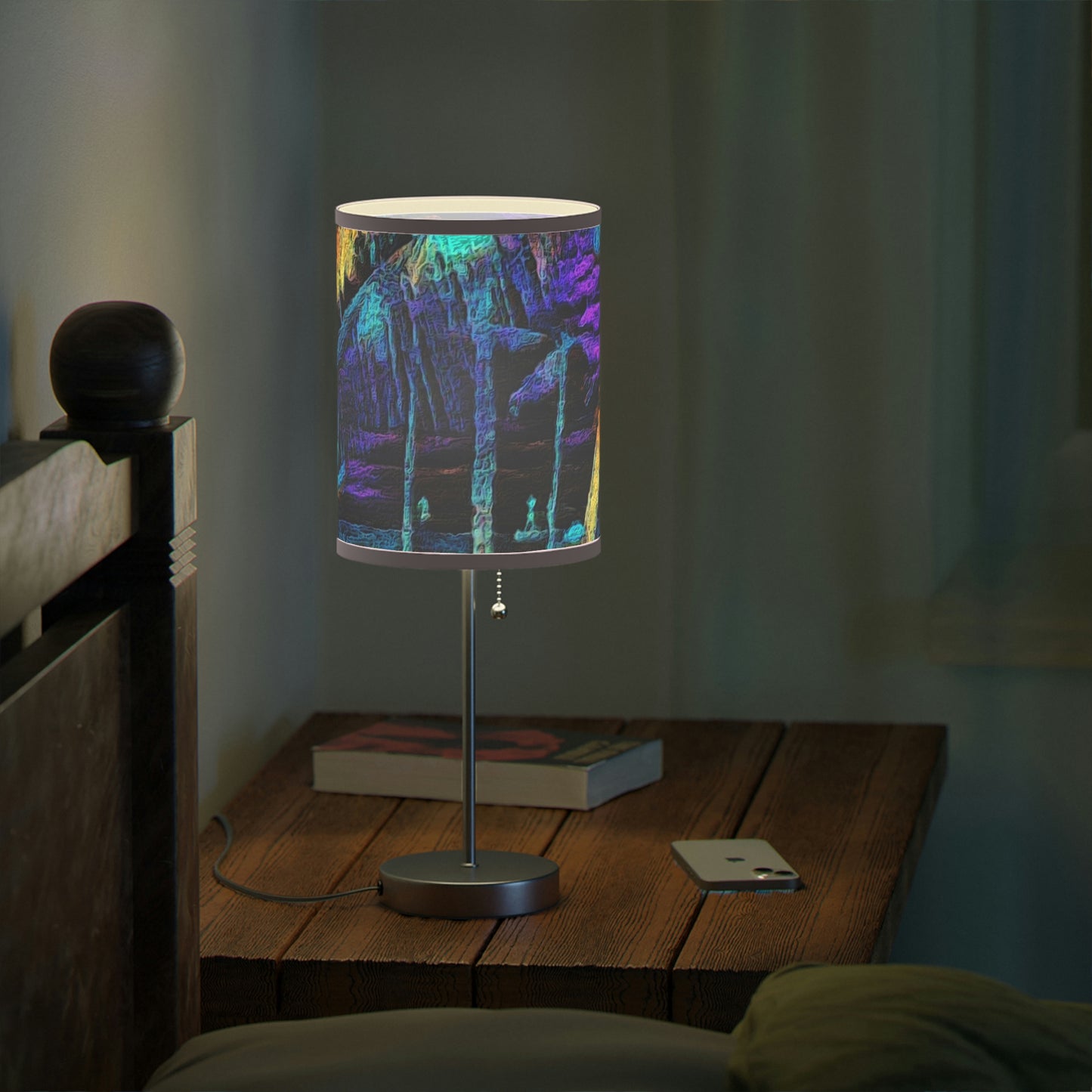 Lamp on a Stand, US|CA plug ... "The Royal Hawai'ian: Waikiki Beach_Beach" ... Honolulu, HI ... Ocotber 2014 (Halloween) ... Original Works ...