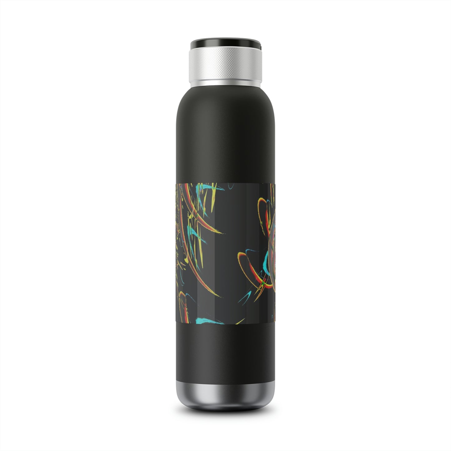Soundwave Copper Vacuum Audio Bottle 22oz ... "Waning Moon" ... Central Idaho ... October 2022 ... Rendering Time: 22 Hours ... Original Works ...