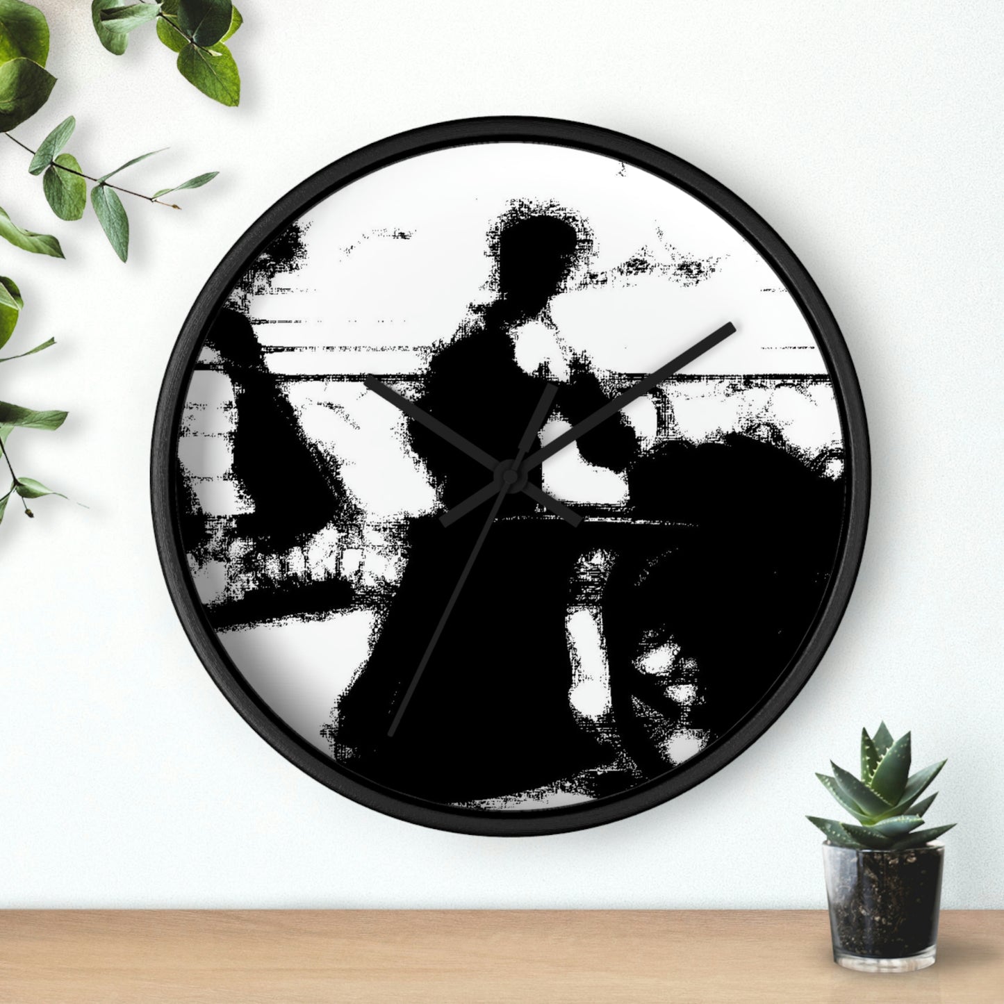 Wall Clock ... Dublin's "Molly Malone Along Grafton Street" ... Cryin' Cockels & Muscles Alive-Alive-Oh ... Circa 2003 ... Original Works ...