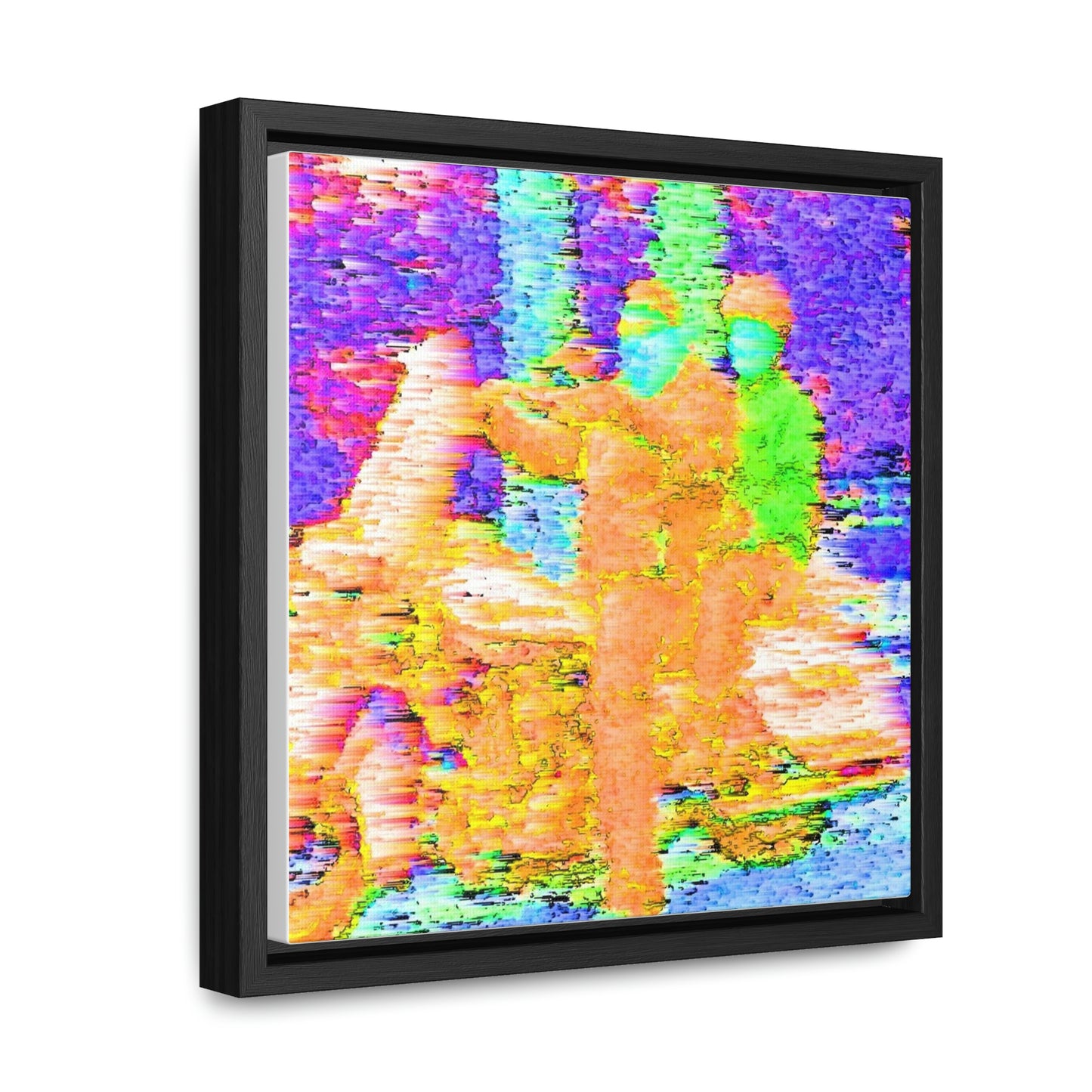 Gallery Canvas Wraps, Square Frame ...  "And 'I' Left His Dead A_s There By The Side-of-The-Road" ... Original Works ... (Grateful Dead: Me-And-My-Uncle)