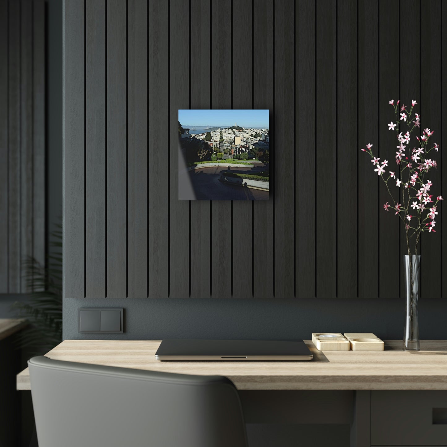 Acrylic Prints ... "Lombard Street San Francisco, CA, USA" ... Family Archives 1970's ... Original Works ...