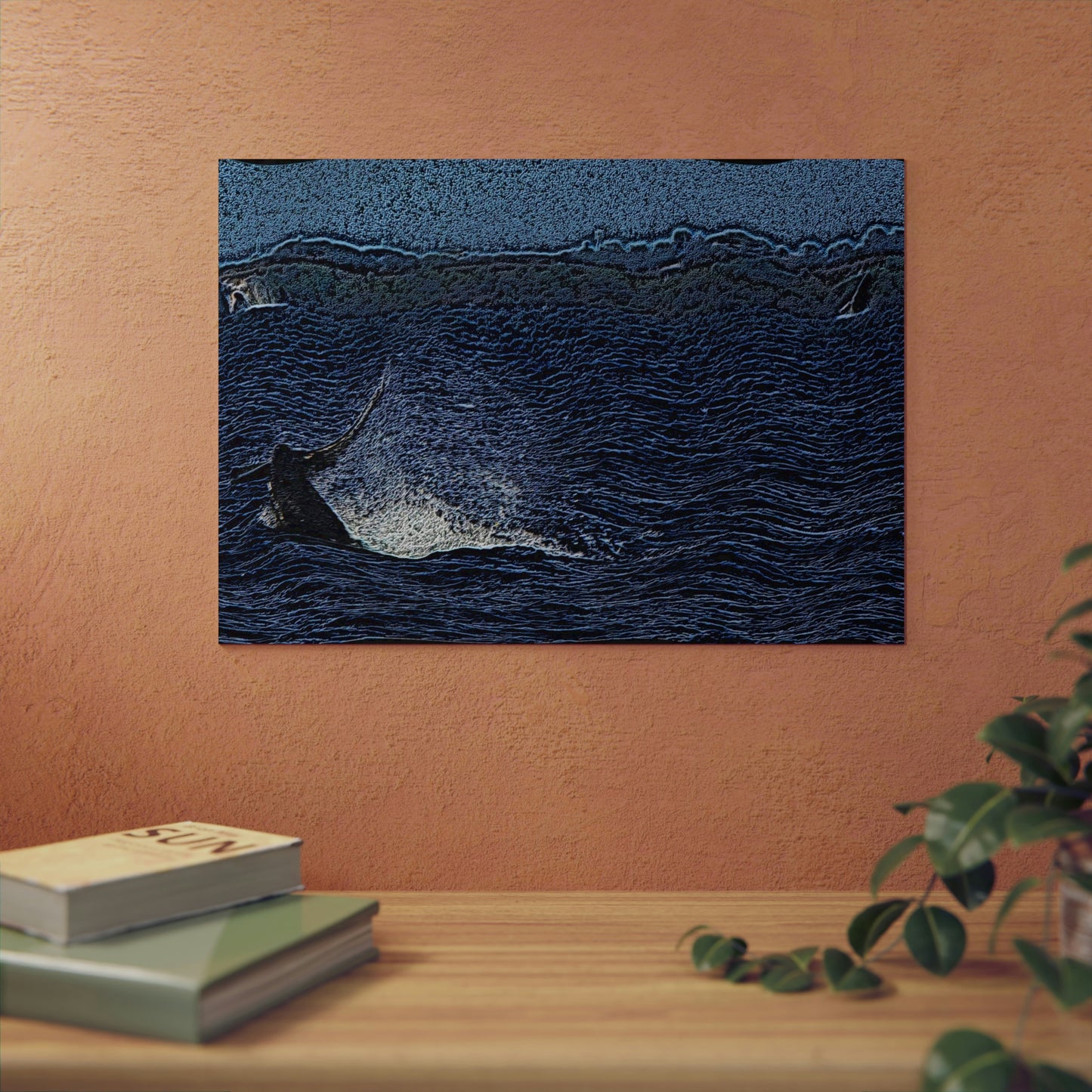 Aluminum Composite Panels ... "The Humpbacks Of Maui_3" ... 'It Takes Three' ... April Fools Day 2023 ... Family Archives (KPH) ... Original Works