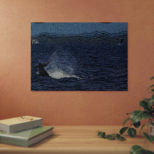 Aluminum Composite Panels ... "The Humpbacks Of Maui_3" ... 'It Takes Three' ... April Fools Day 2023 ... Family Archives (KPH) ... Original Works