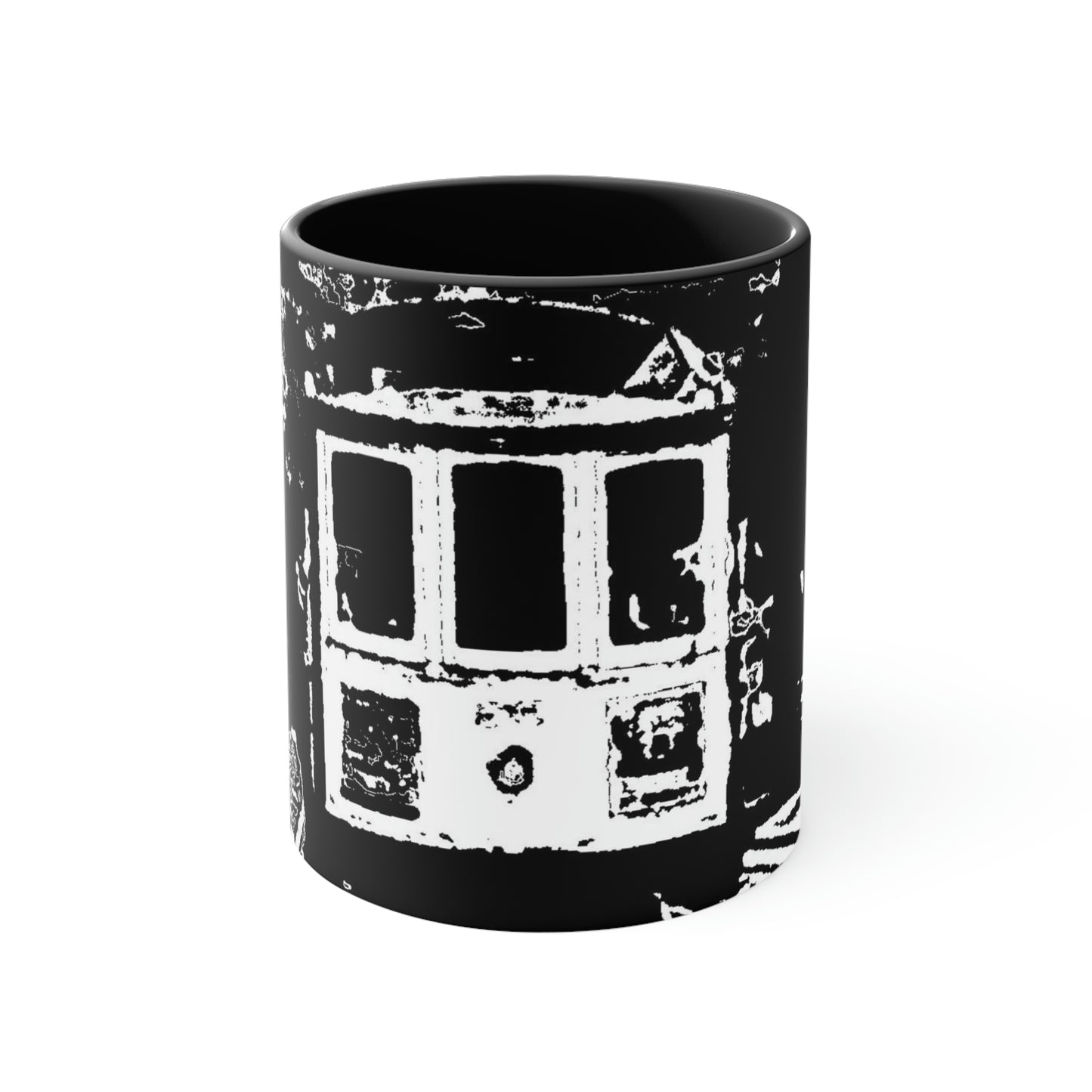 Accent Coffee Mug, 11oz ... San Francisco ... 'A Rice-A-Roni-A-San Francisco Treat' ... "A Cable Car Classic" ... Family Archives: 1973 ... Original Works ...
