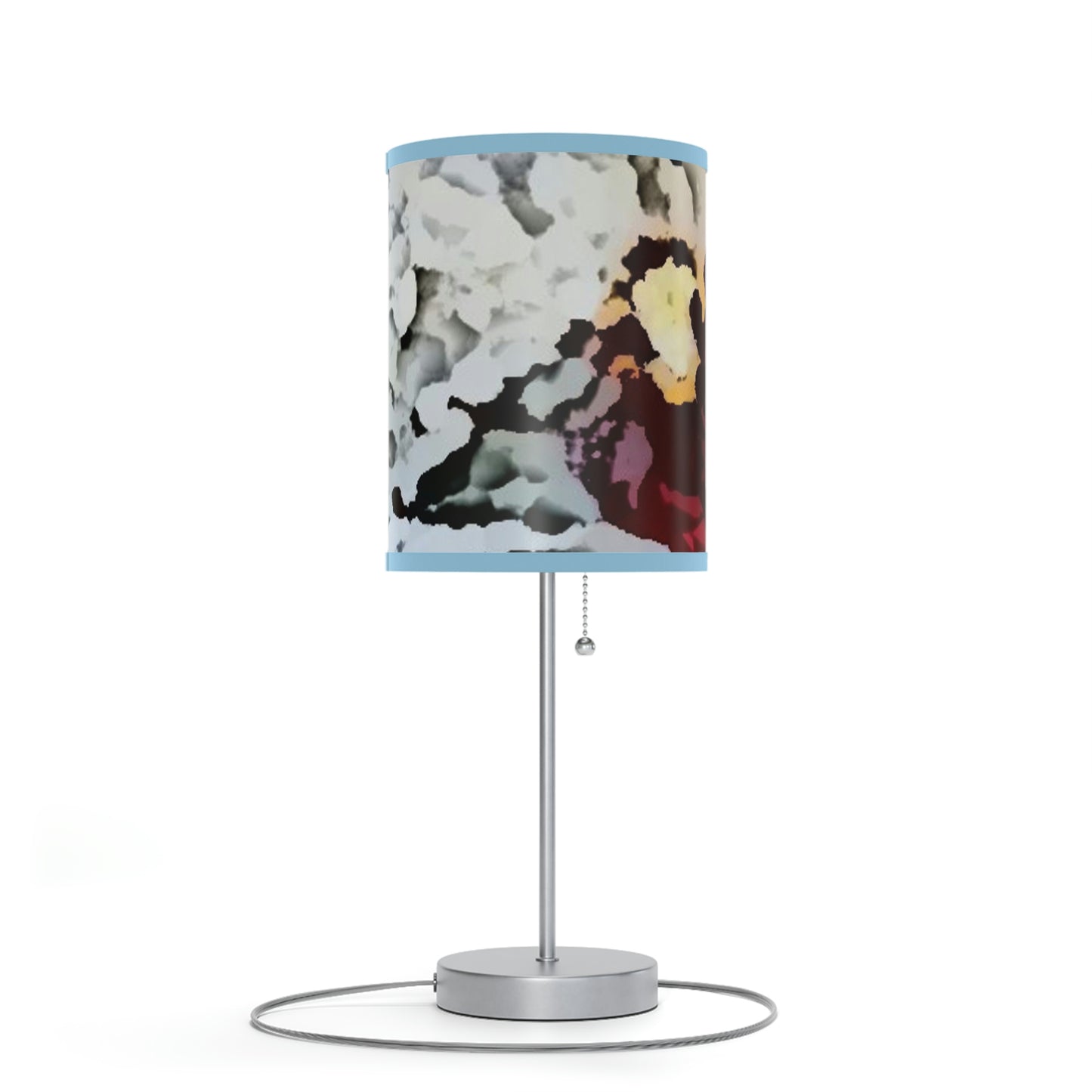 Lamp on a Stand, US|CA plug ... "A Friendly Flower" ... Pointsettia 'Pointing' ... Original Works ... (Supplied Photograph) ...