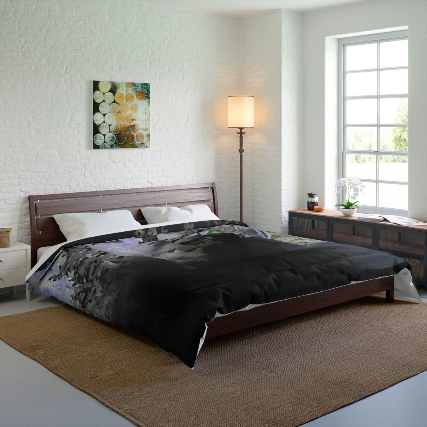 Comforter ... "Come Fly With Us At CIP Airways" .. CIP: Central_Idaho-Properties ...