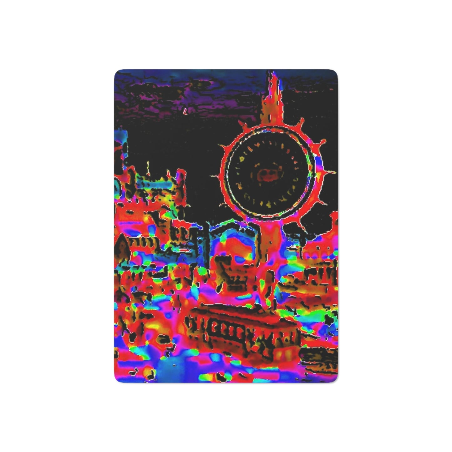 Custom Poker Cards ... "No.9 Fishermen's Grotto - Fishermen's Wharf, SF, California" ... Family Archives: 1970's ... Original Works ...