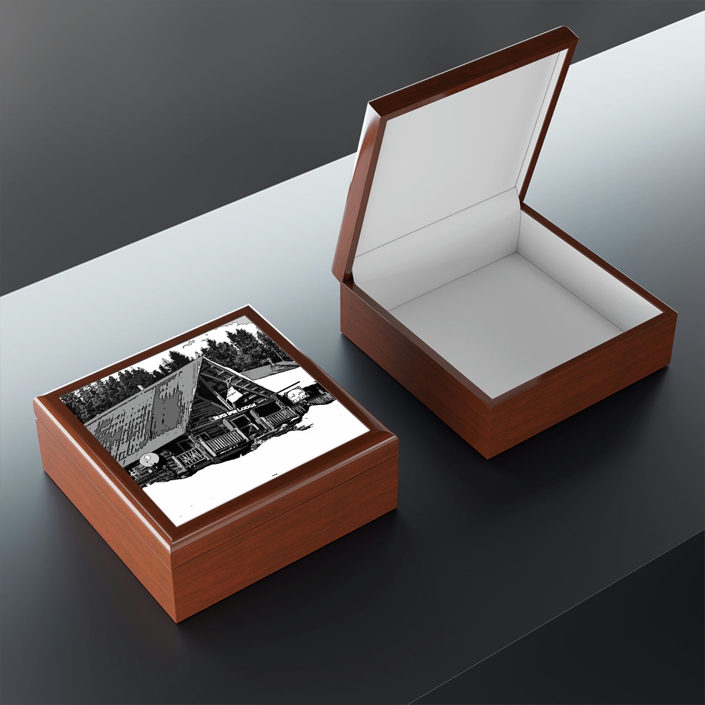 Jewelry Box ... A Beautiful Lodge & Back-Country Outfitter In A Mountain Town ... 'Dixie, Idaho, November 2022' ... Original Works ...