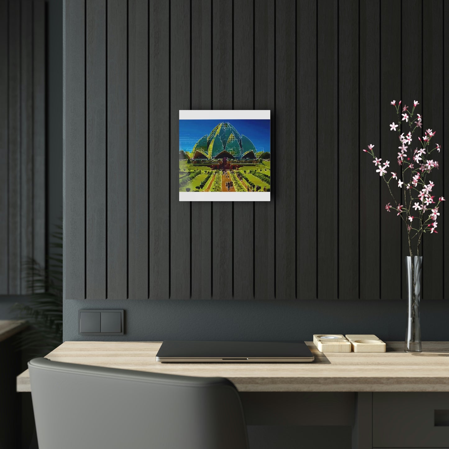 Acrylic Prints ... 'Bahai'i House-Of-Worship' ... "Lotus Temple: Delhi, India, 2008" ... Original Works ...