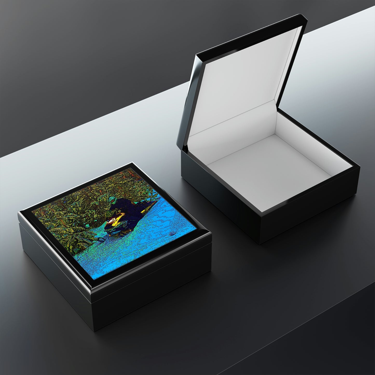 Jewelry Box ... Yep ... "Another Day ... Riding Through The Wilderness ... " ... February 2023 ... Original Works ...