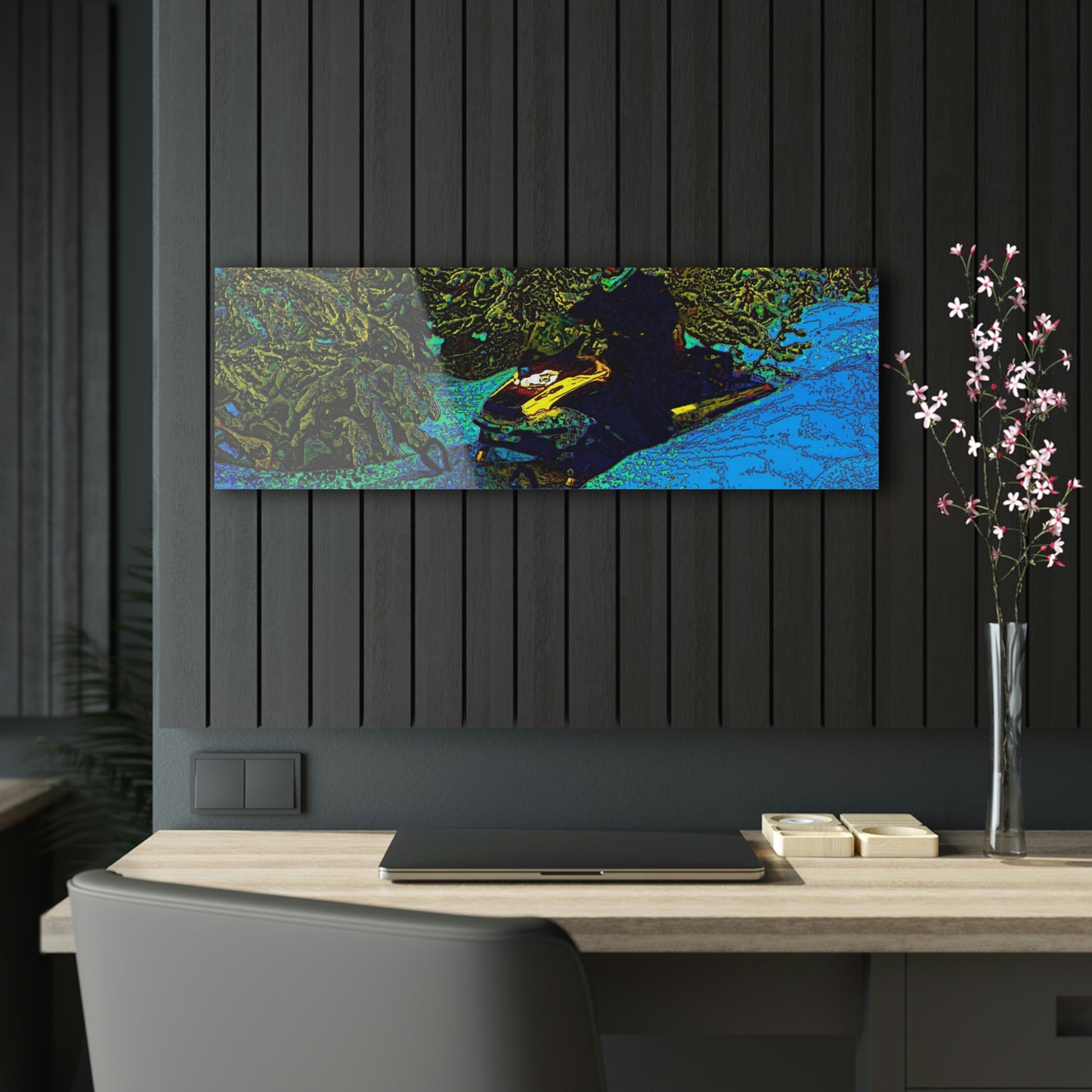 Acrylic Prints ... Yep ... "Another Day ... Riding Through The Wilderness ... " ... February 2023 ... Original Works ...