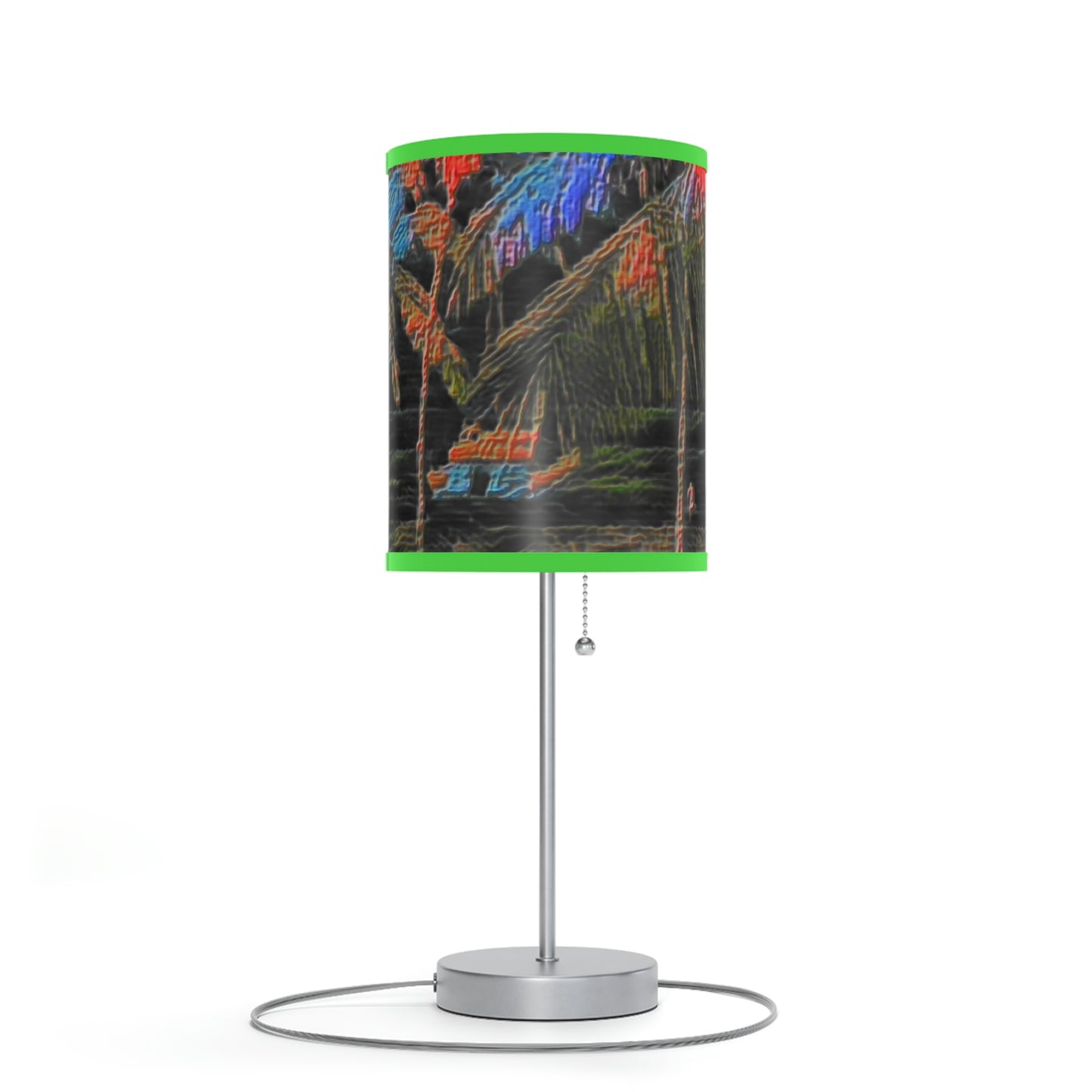 Lamp on a Stand, US|CA plug ... "The Royal Hawai'ian: Waikiki Beach_Beach" ... Honolulu, HI ... Ocotber 2014 (Halloween) ... Original Works ...