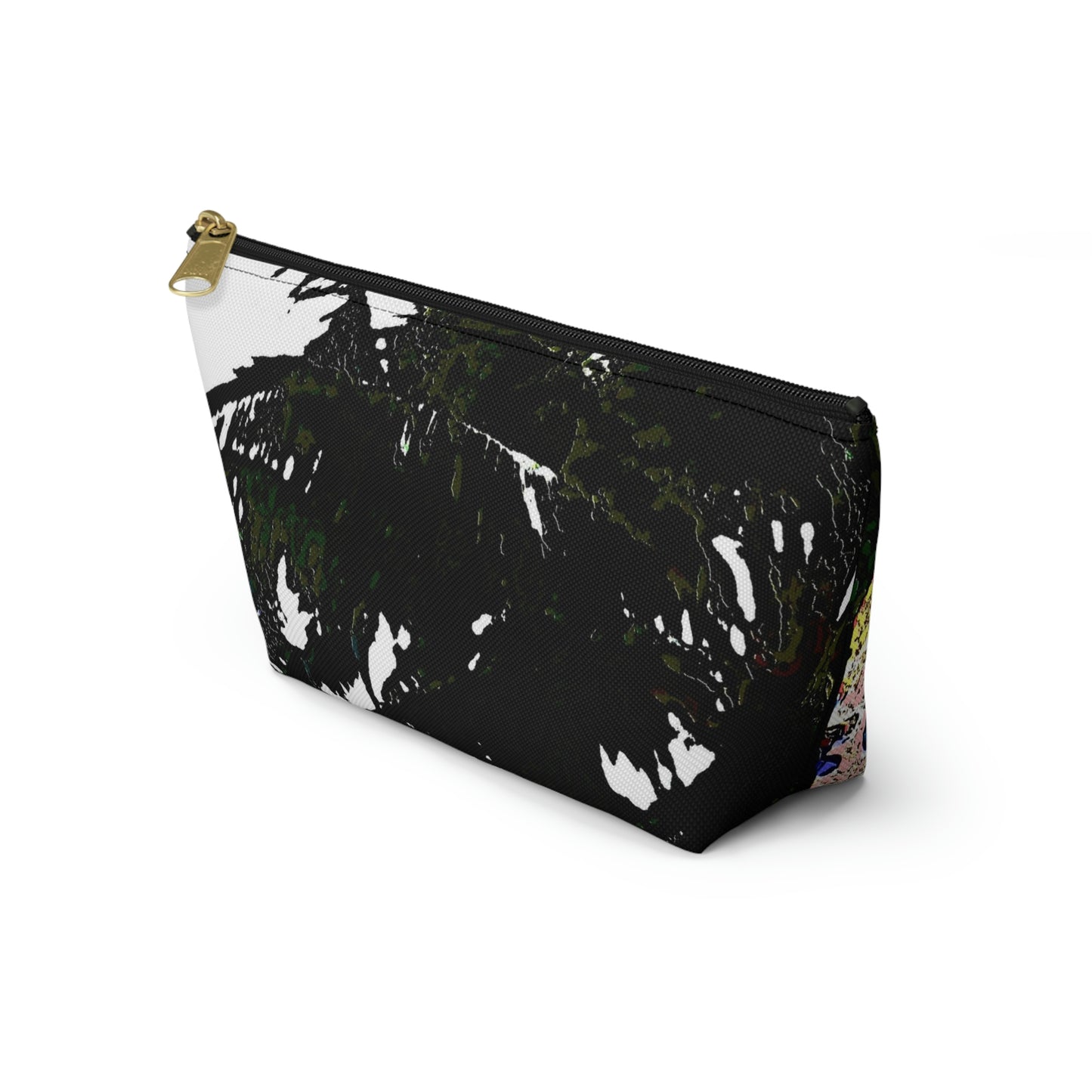 Accessory Pouch w T-bottom ... "A Beautiful Beach Amongst The Palms" ... The Outrigger Waikiki, Honolulu, Oahu ... Original Works ...