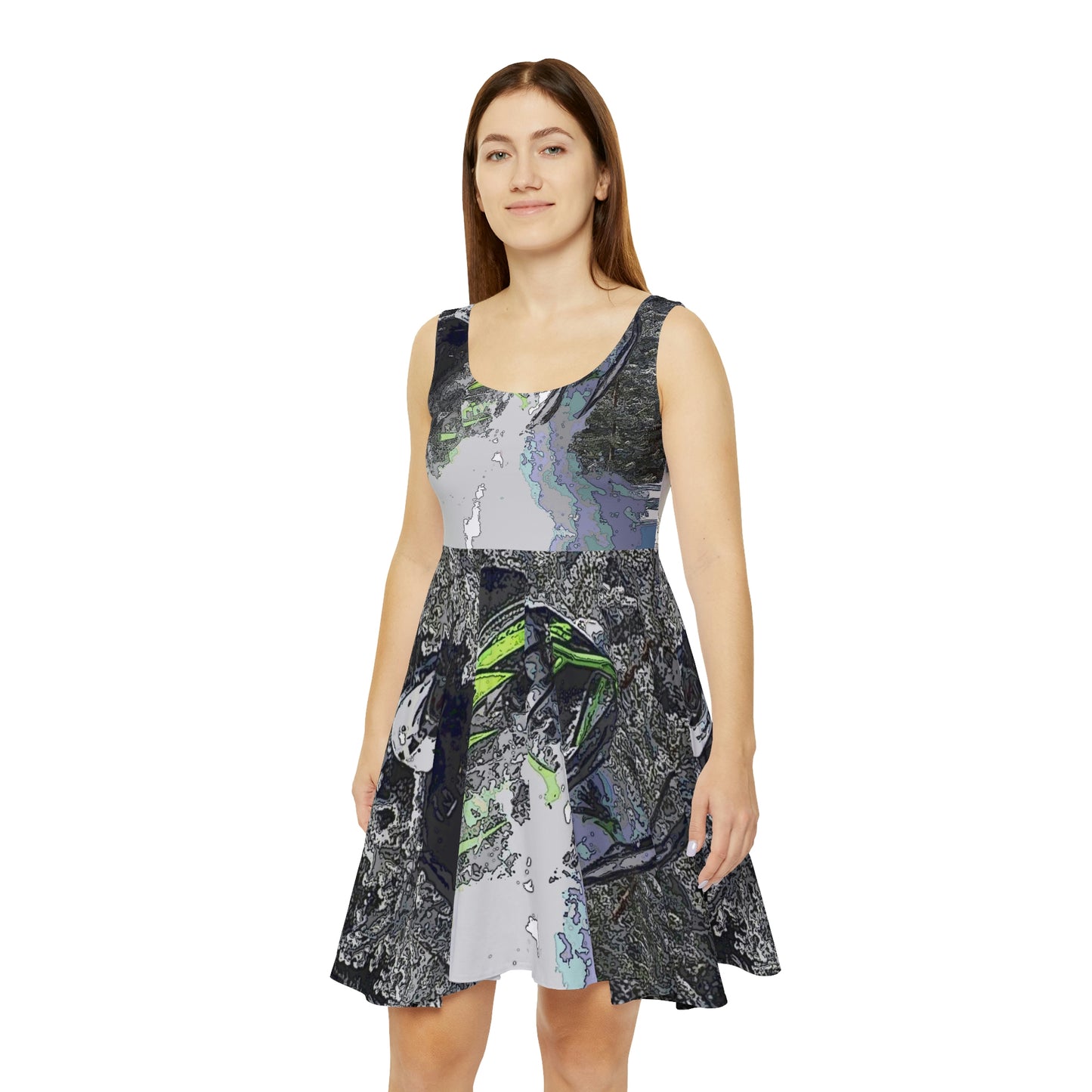 Women's Skater Dress ... Come Fly With The Professionals ... CIP-Airways ... 'Getting-Er-Done' ... Original Works ... December 2022 ...