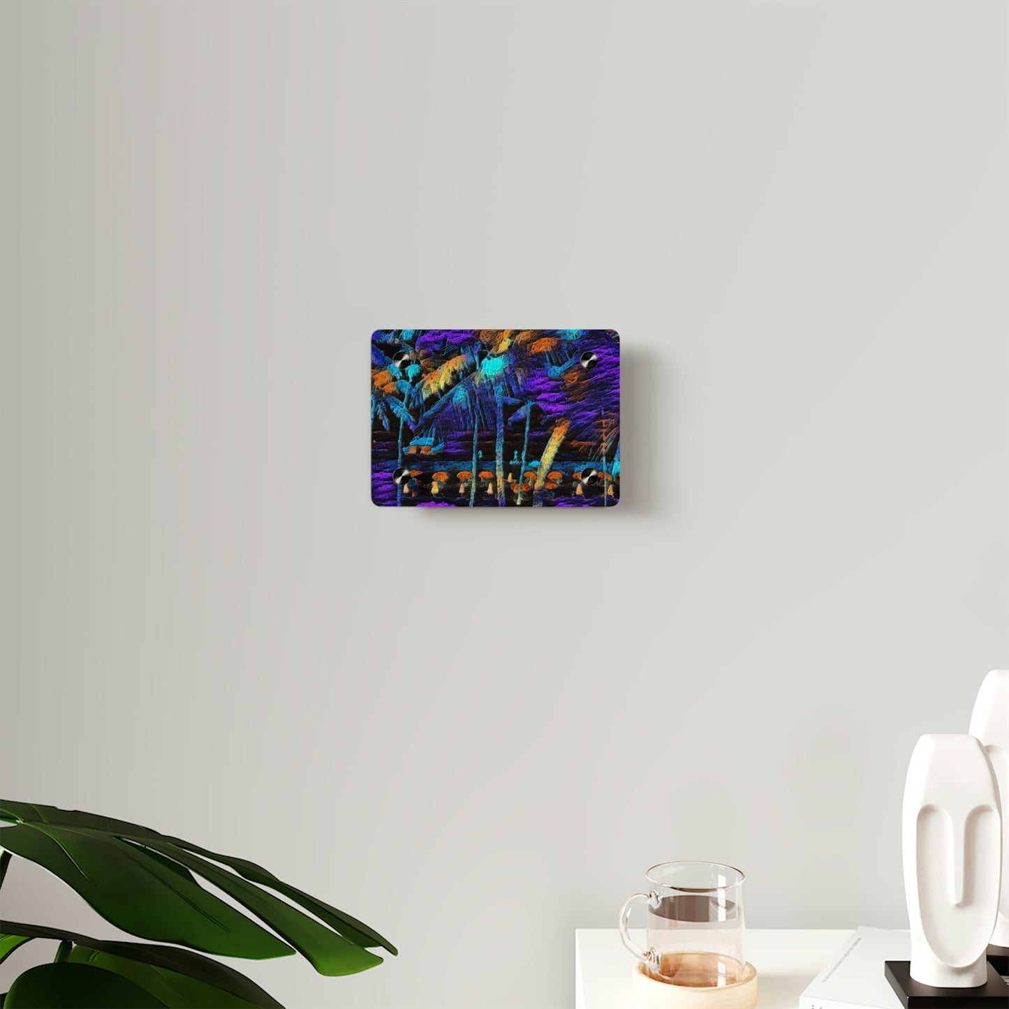 Acrylic Wall Art Panels ... "The Royal Hawai'ian: Waikiki Beach_Beach" ... Honolulu, HI ... Ocotber 2014 (Halloween) ... Original Works ...