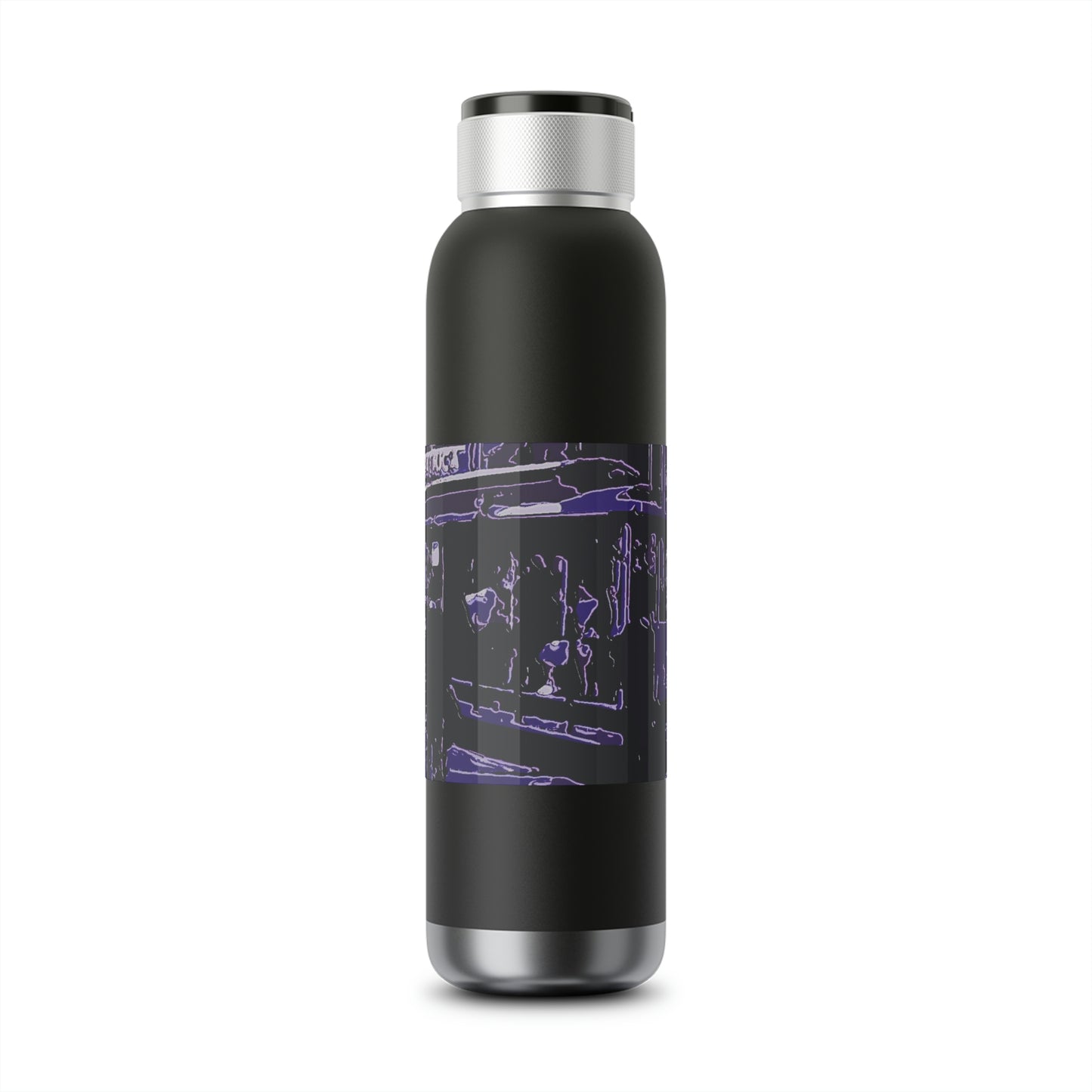 Soundwave Copper Vacuum Audio Bottle 22oz ... San Francisco ... 'Rice-A-Roni-A-San Francisco Treat' ... "A Cable Car Classic" ... Family Archives: 1973 ... Original Works ...