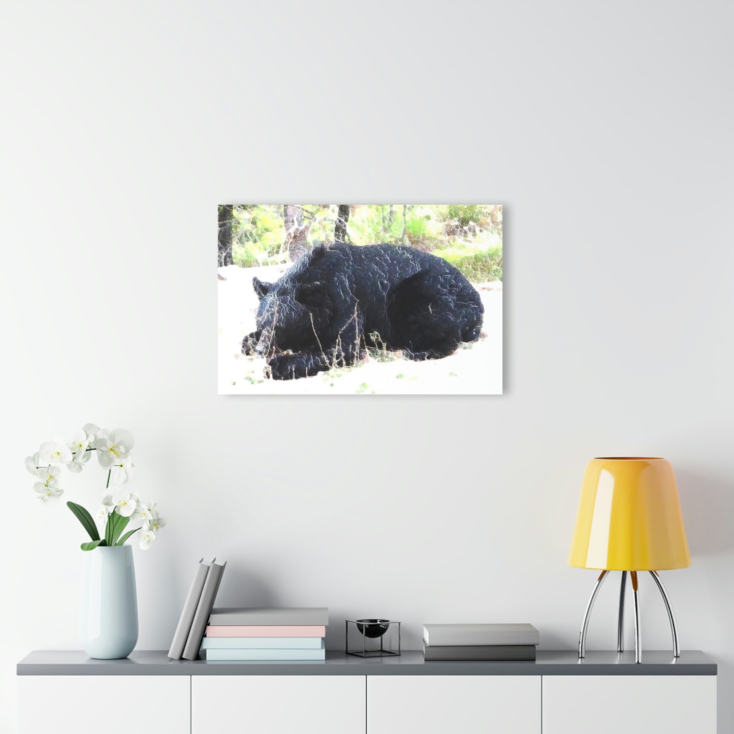 Acrylic Prints (French Cleat Hanging) ... RCY: "Rhett Creek Yogi ... '500 Lbs Of Autumn Season Hunger' ..."  ... September 2022 ... Central Idaho ... Original Works ...