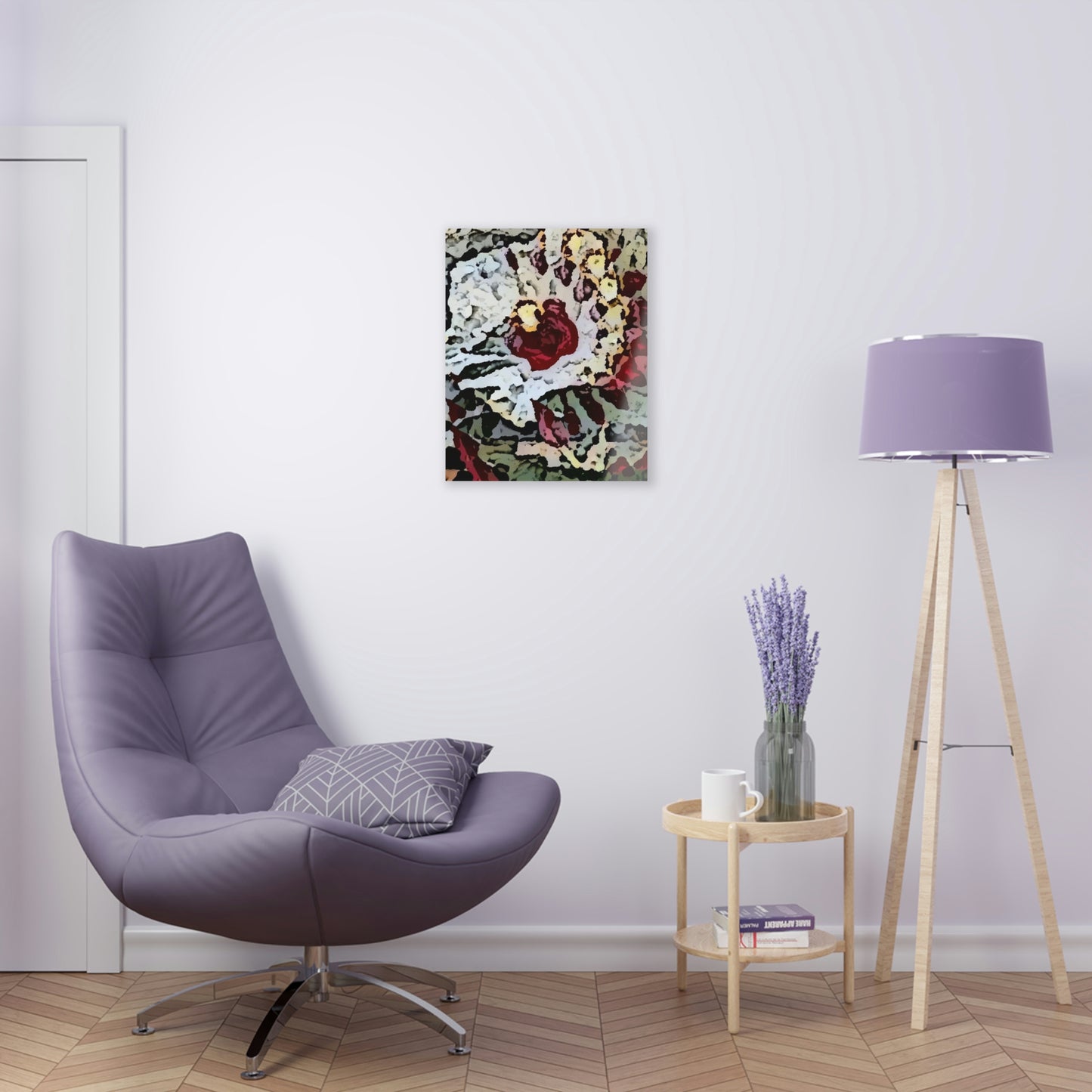 Acrylic Prints ... "A Friendly Flower" ... Pointsettia 'Pointing' ... Original Works ... (Supplied Photograph) ...